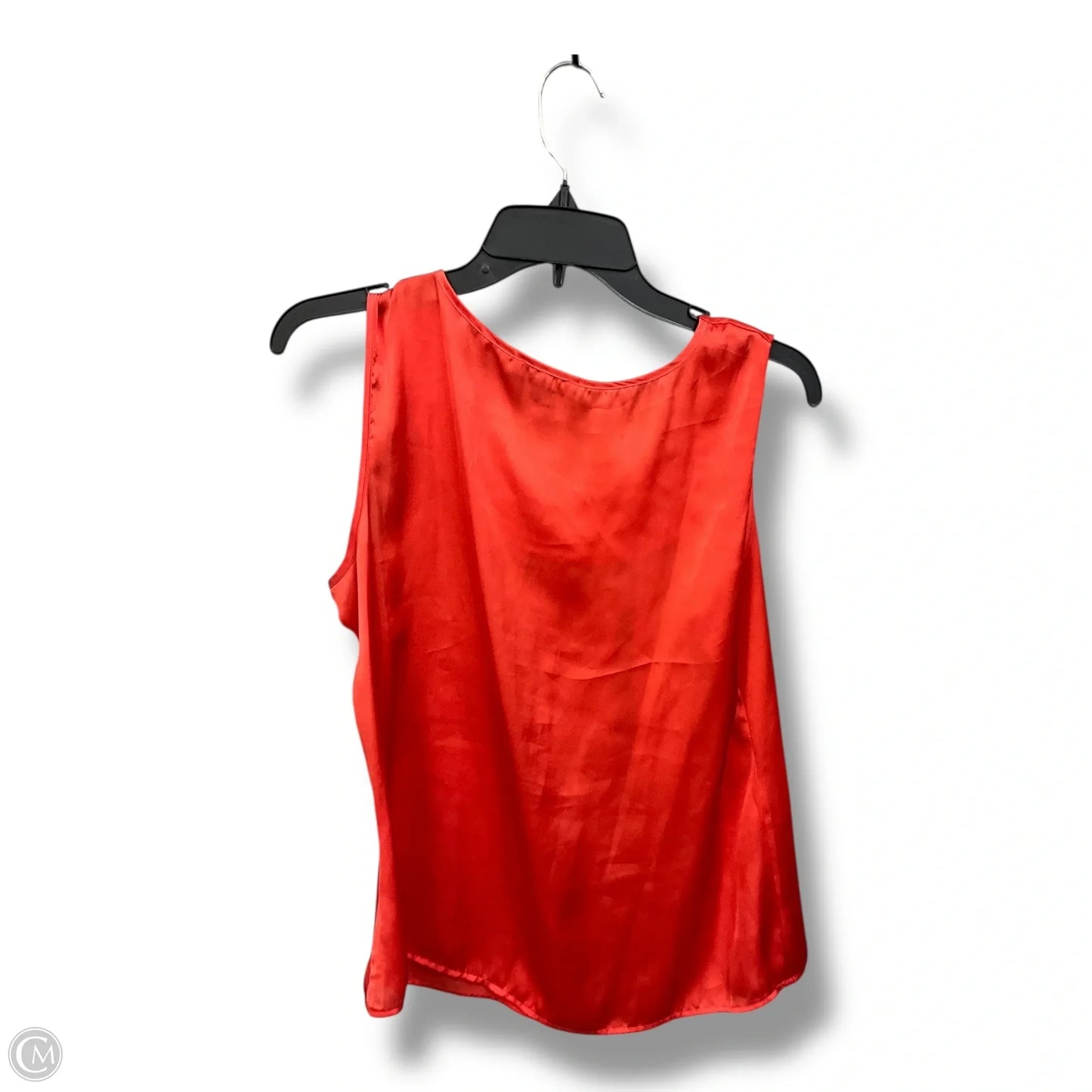 Top Sleeveless By Notations In Coral, Size: M