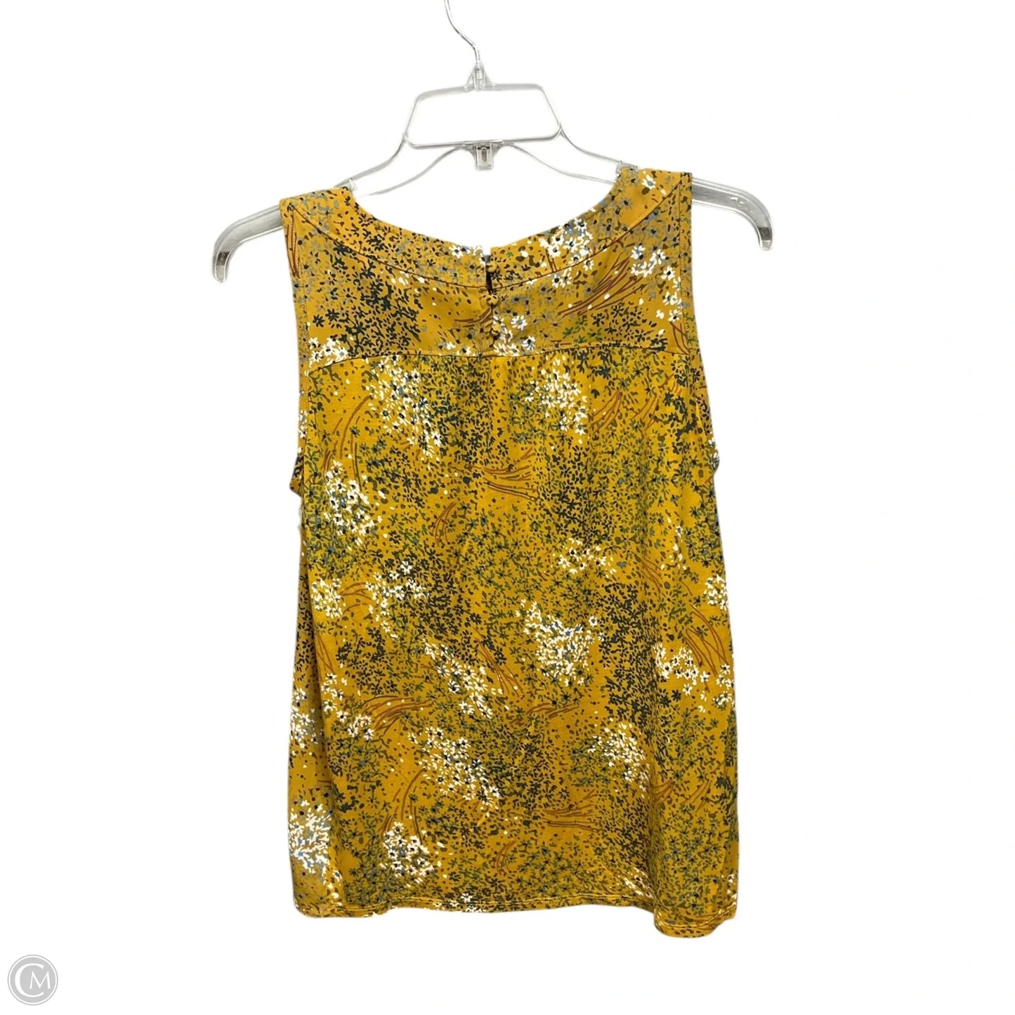 Top Sleeveless By Loft In Floral Print, Size: Sp