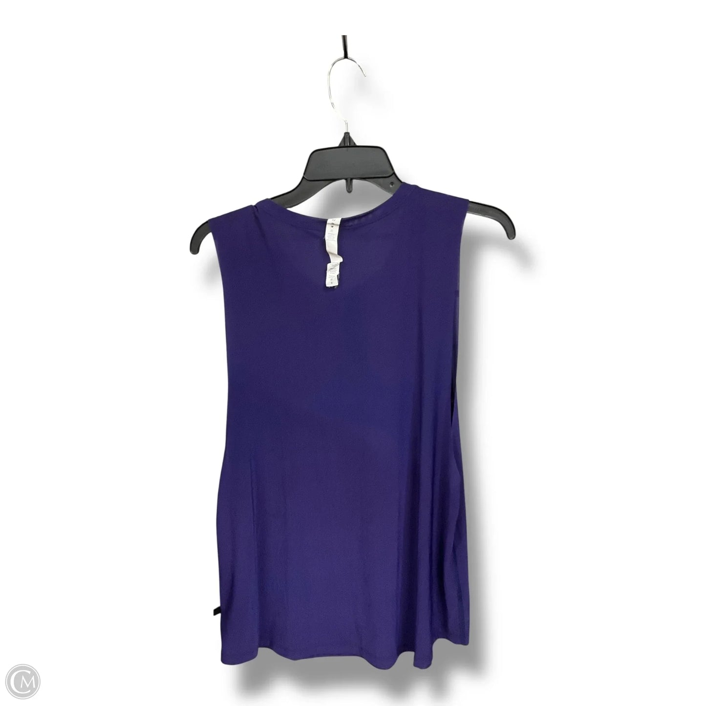 Athletic Tank Top By Lululemon In Purple, Size: M