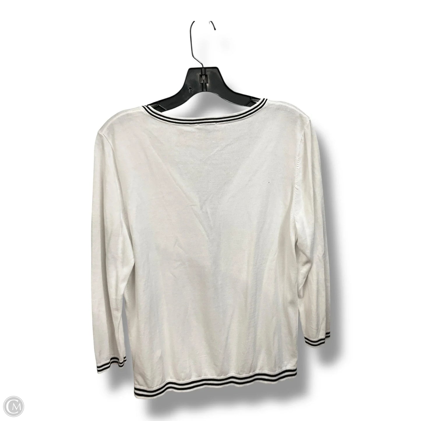 Cardigan By Talbots In White, Size: L