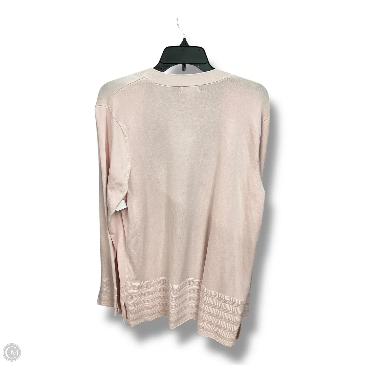 Cardigan By Charter Club In Pink, Size: Xlp