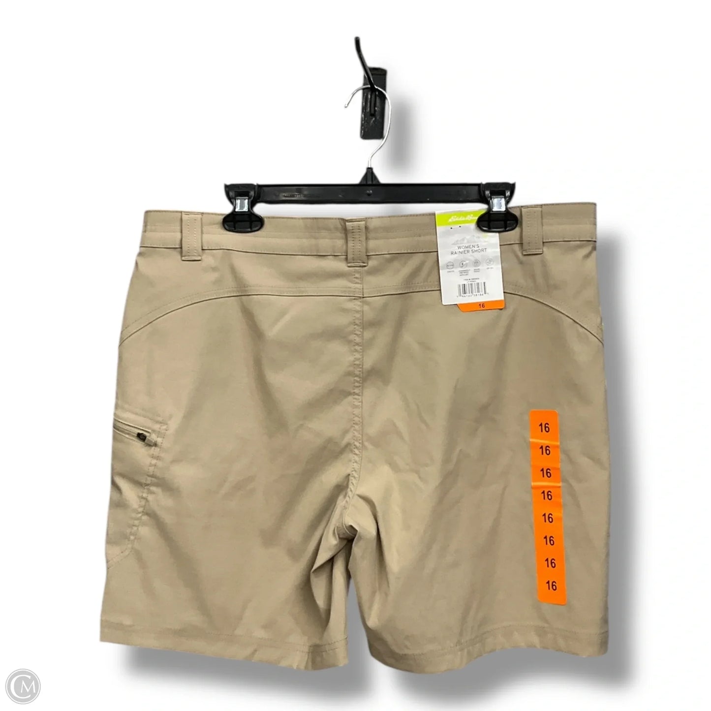 Shorts By Eddie Bauer In Tan, Size: 16