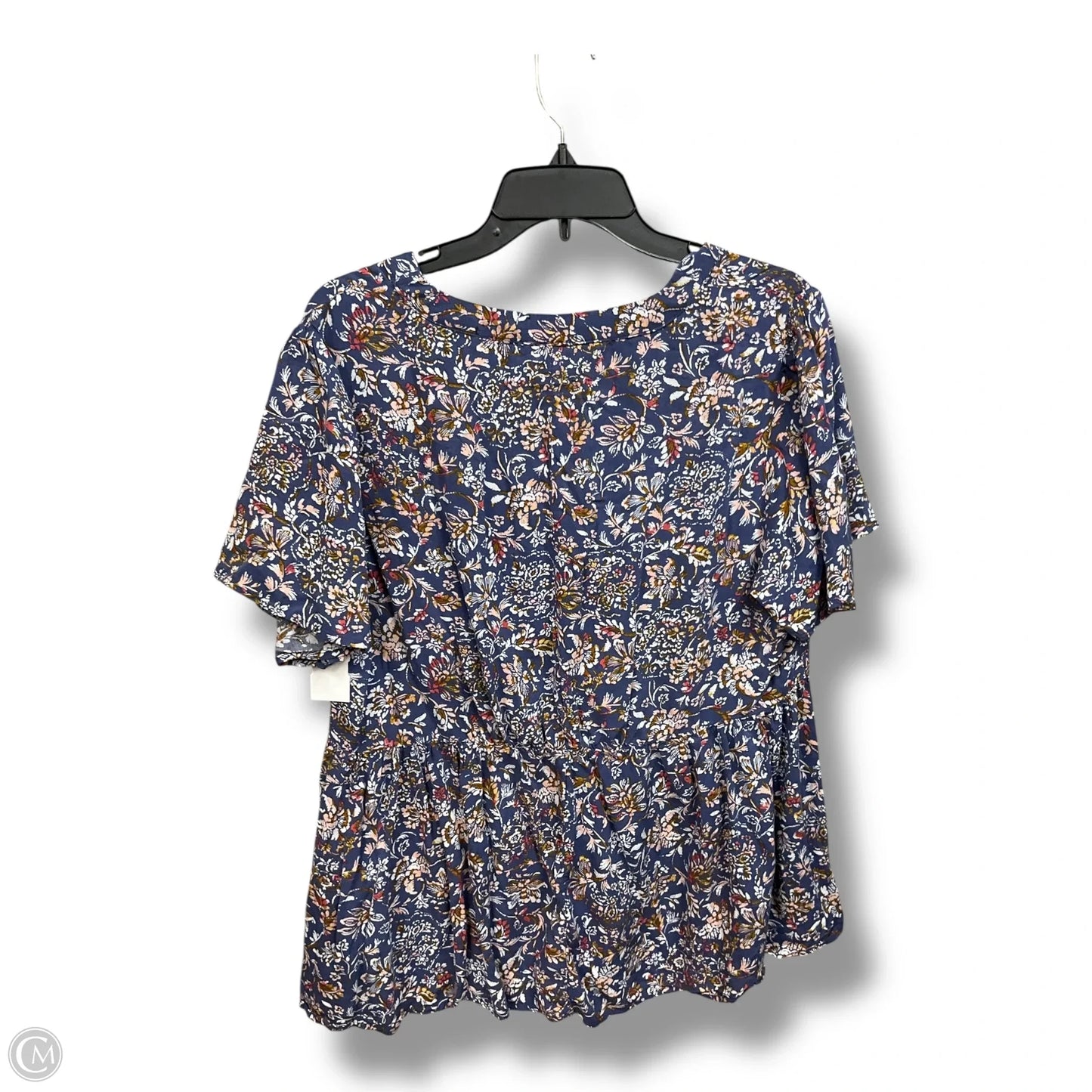 Maternity Top Short Sleeve By Isabel Maternity, Size: Xl