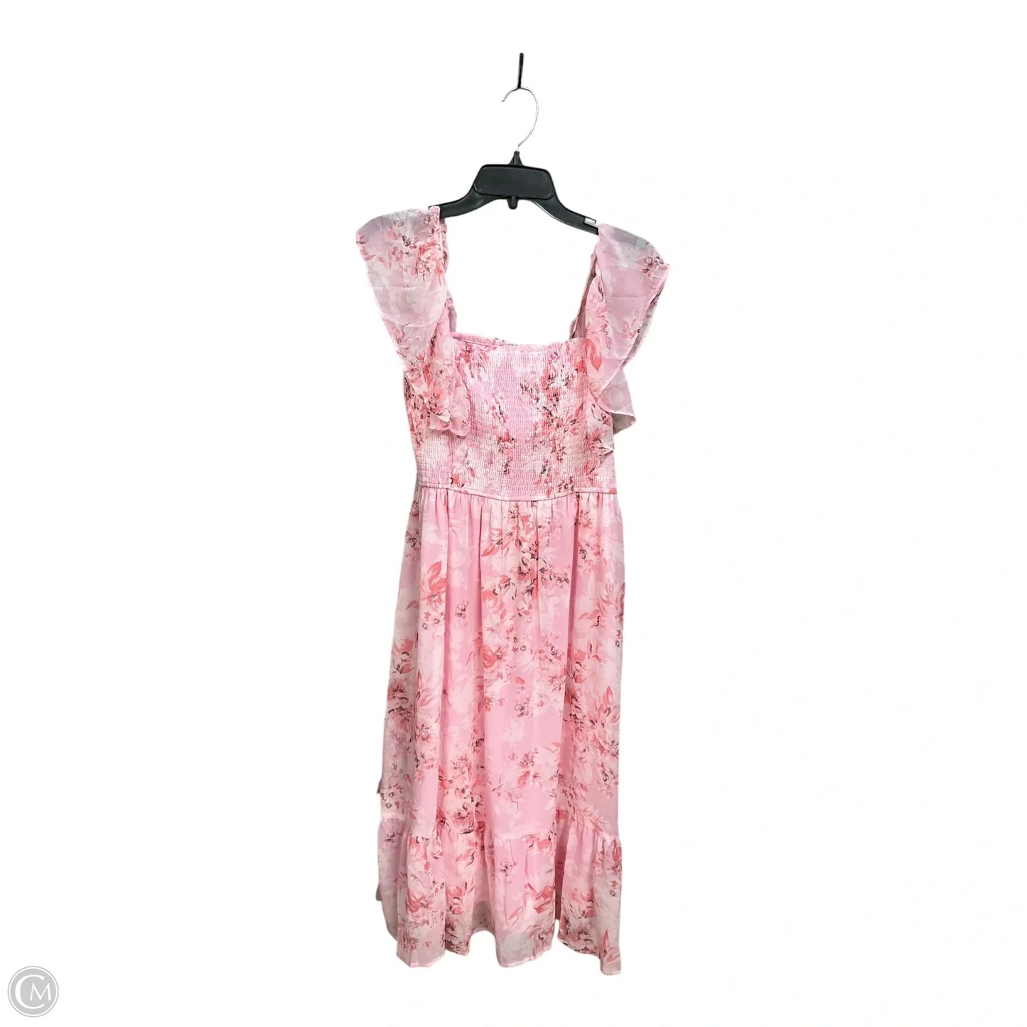 Dress Casual Short By Francesca's In Floral Print, Size: M