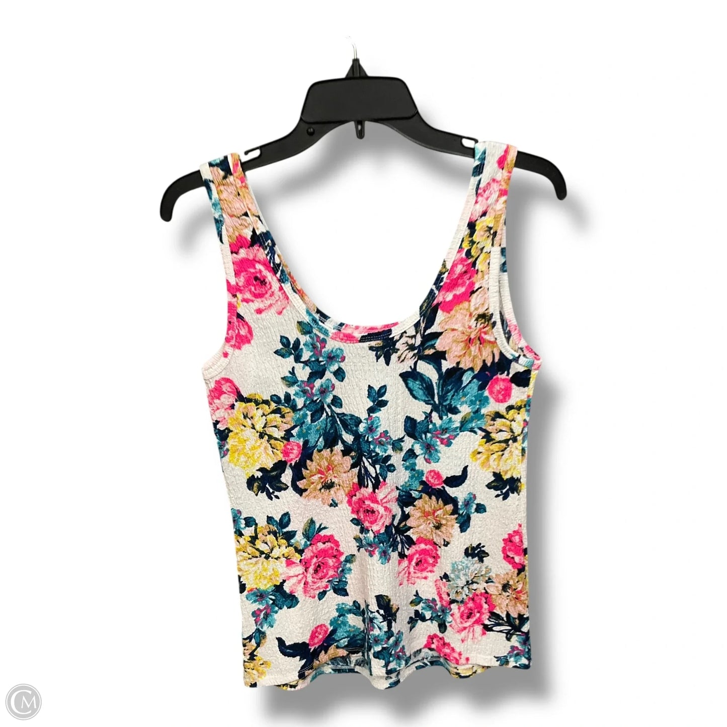 Top Sleeveless By Torrid In Floral Print, Size: M