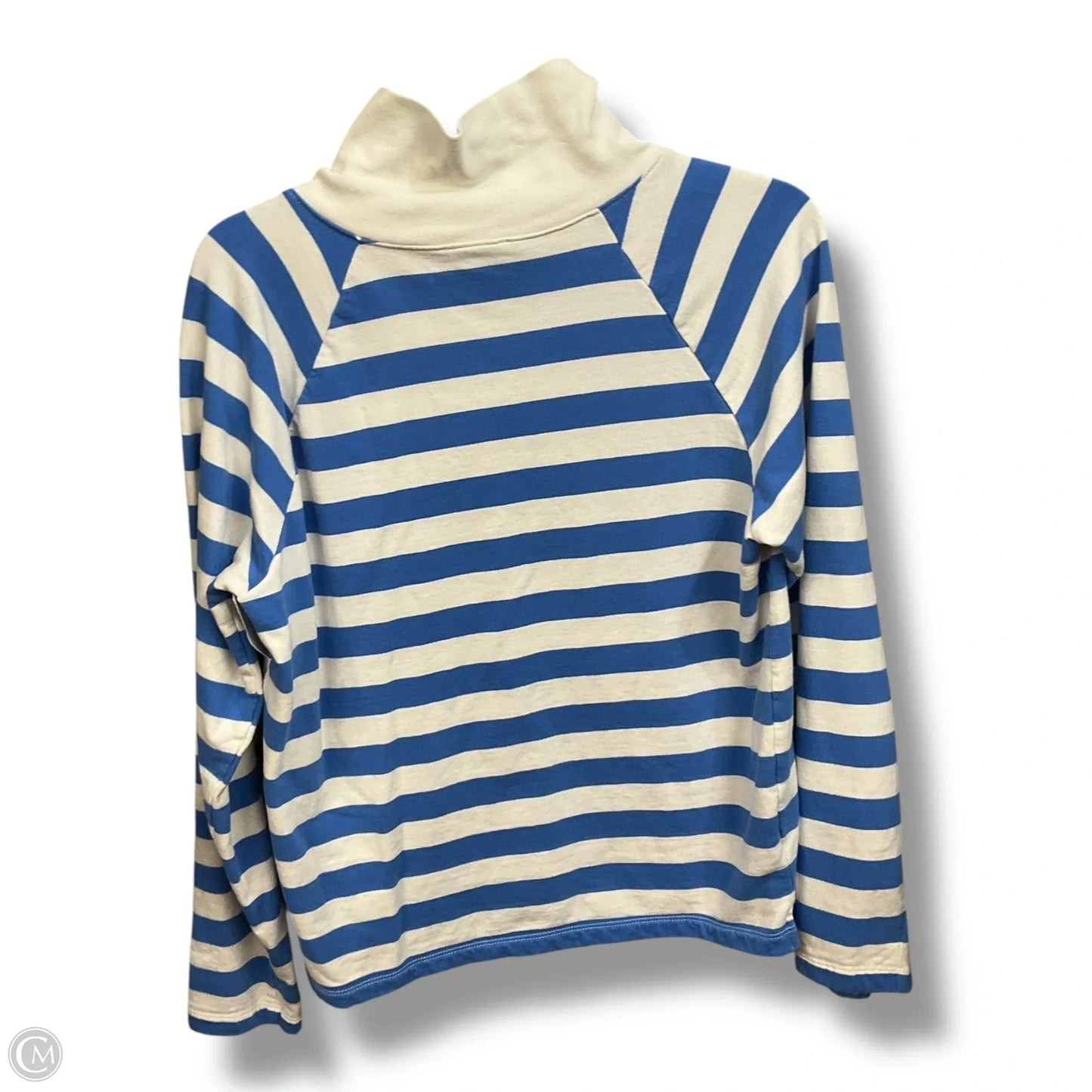 Top Long Sleeve By J. Crew In Striped Pattern, Size: M