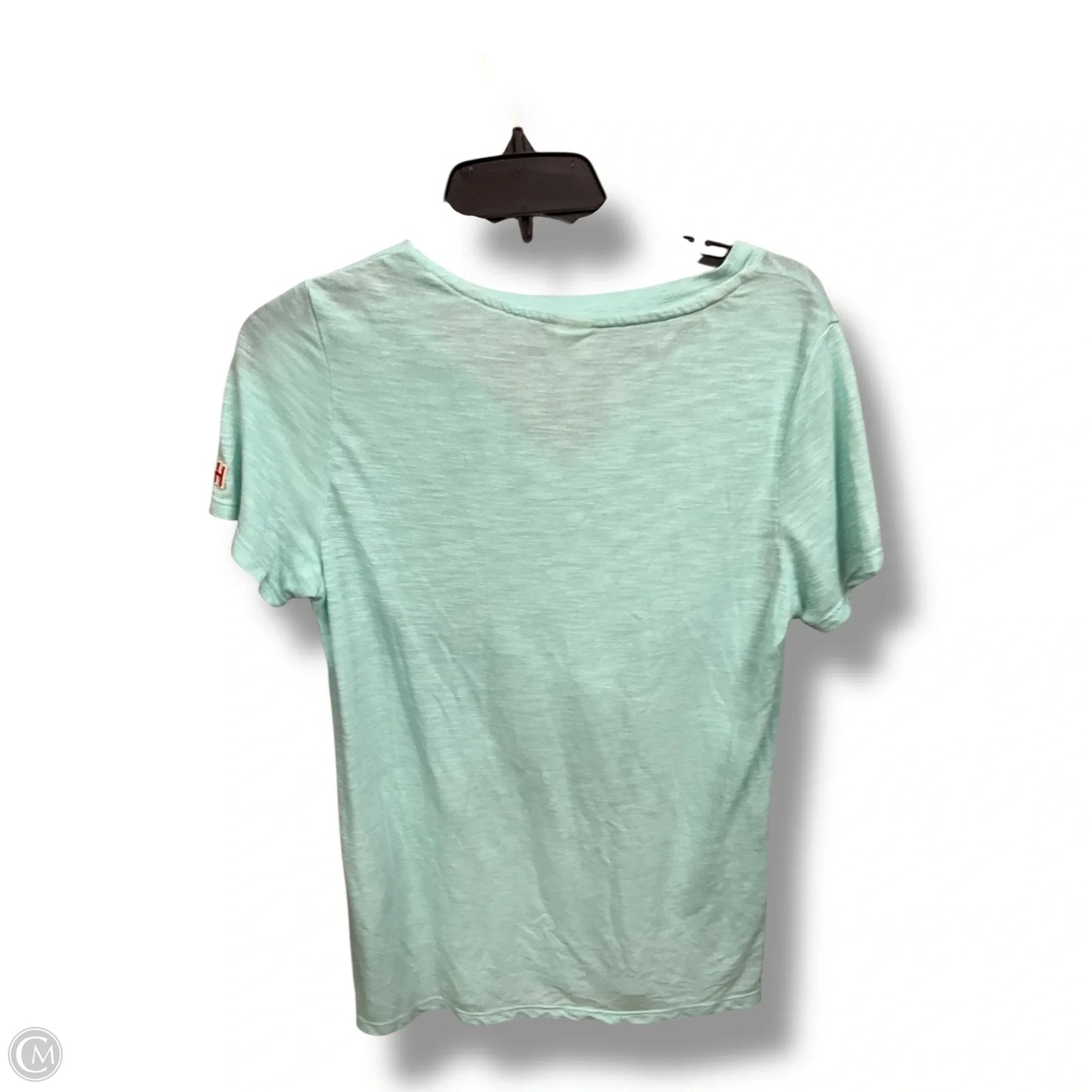 Top Short Sleeve By Homage In Aqua, Size: M