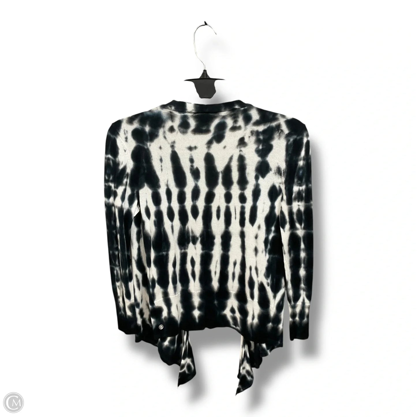 Cardigan By Simply Vera In Tie Dye Print, Size: Xs