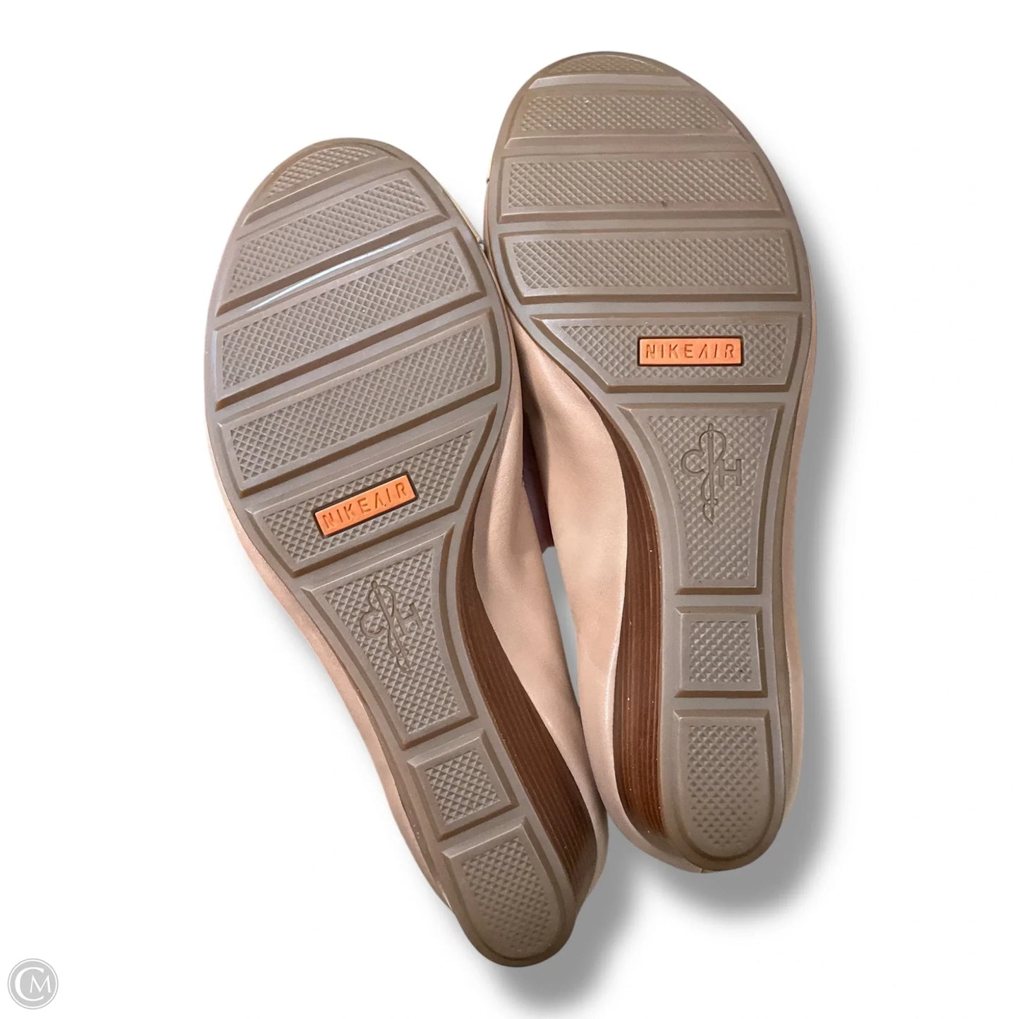 Shoes Heels Wedge By Cole-haan In Tan, Size: 7.5