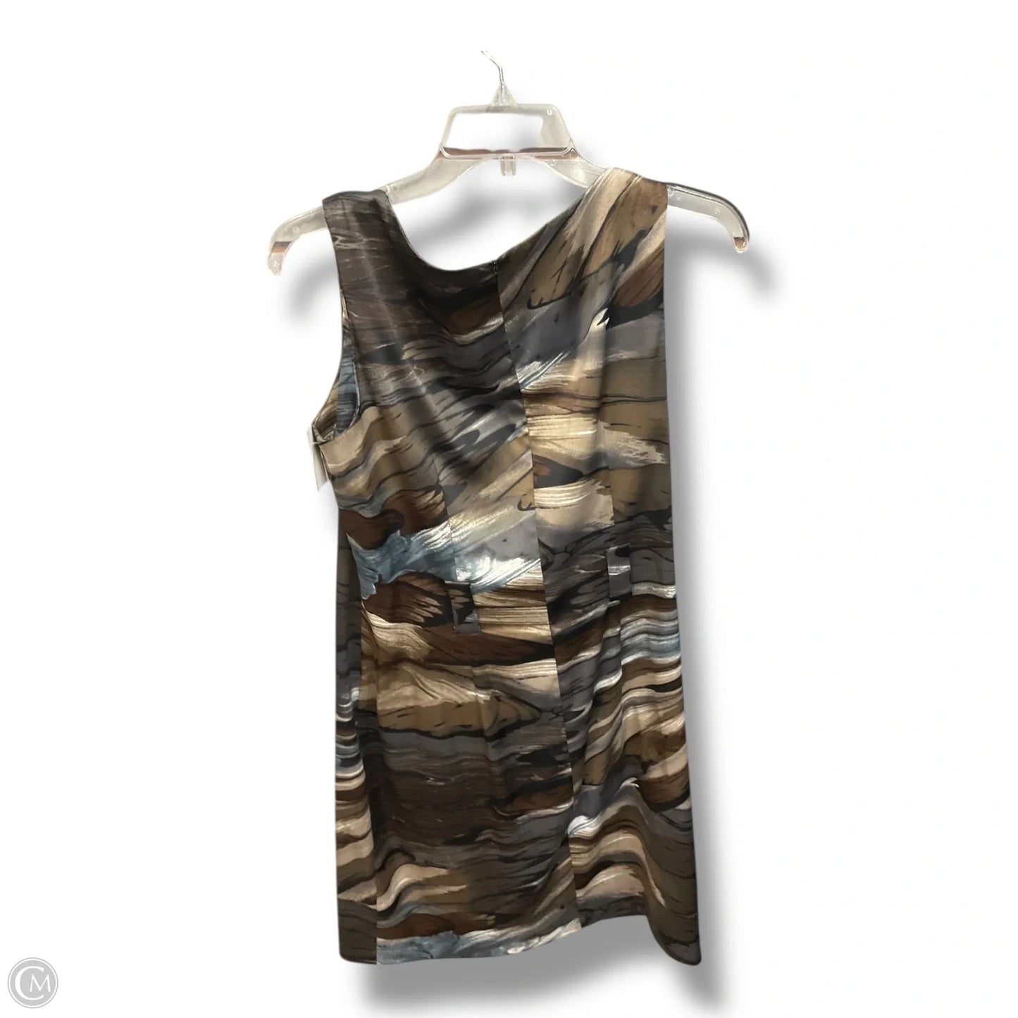 Dress Casual Short By Dressbarn In Brown, Size: L