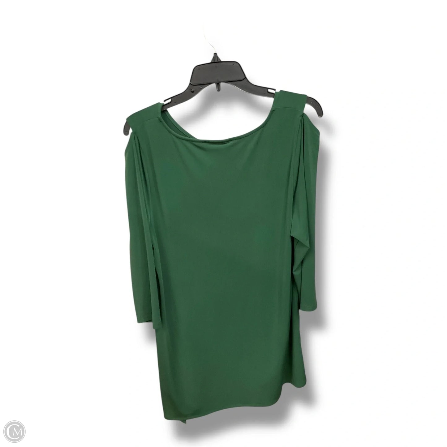 Top 3/4 Sleeve By Alfani In Green, Size: L