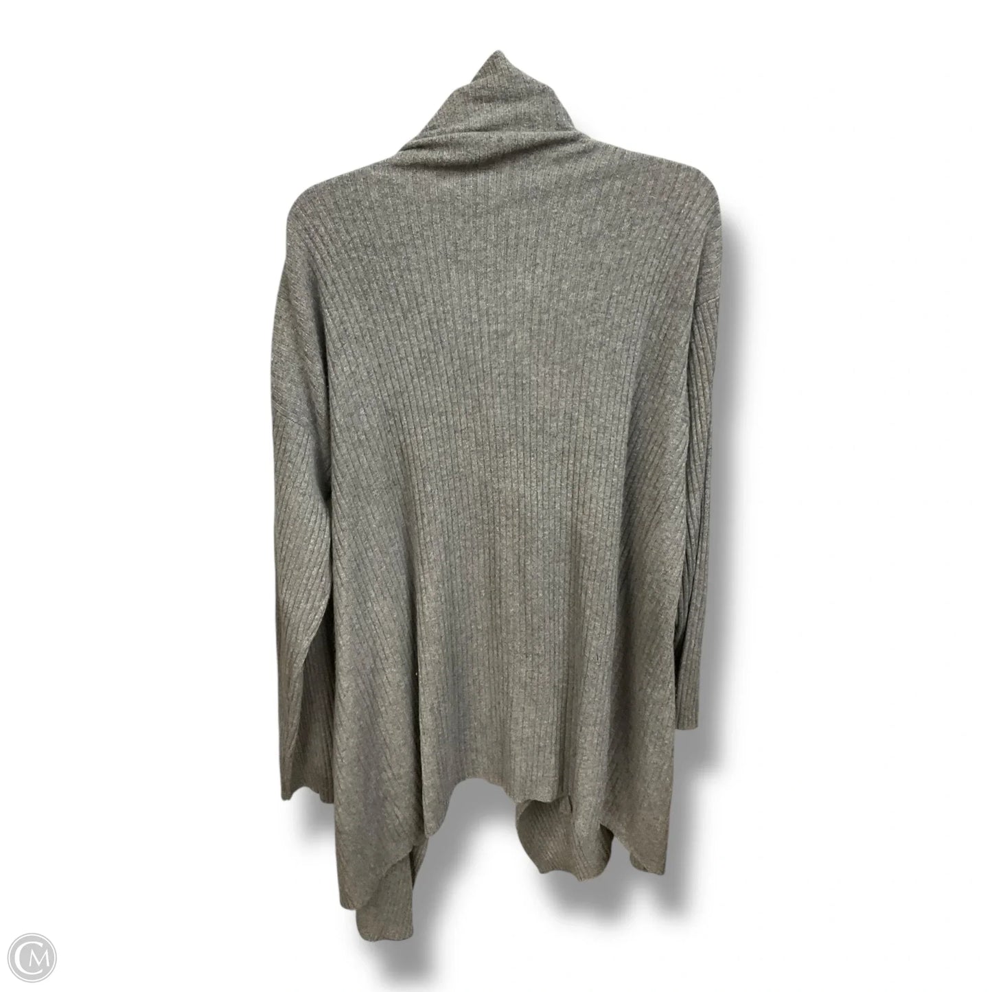 Cardigan By Anne Klein In Grey, Size: L