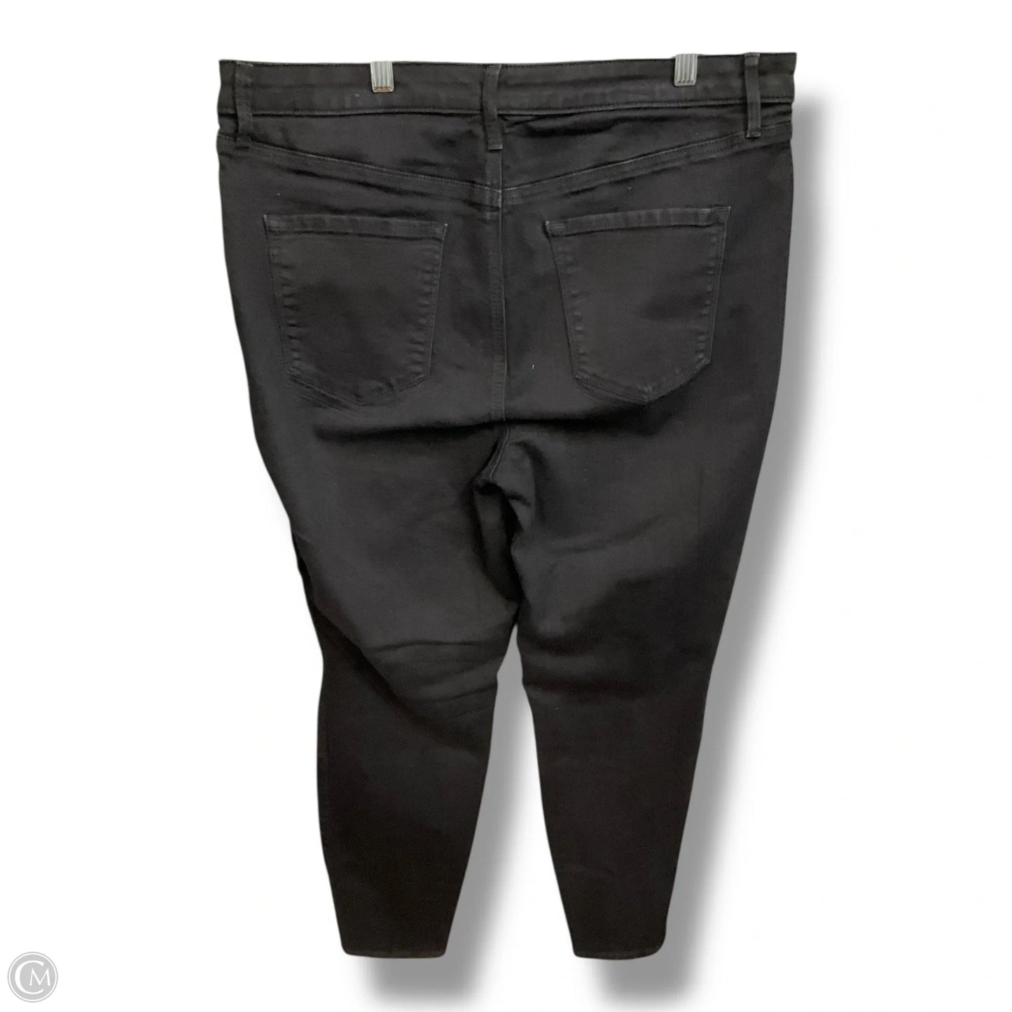 Jeans Jeggings By Talbots In Black Denim, Size: 14