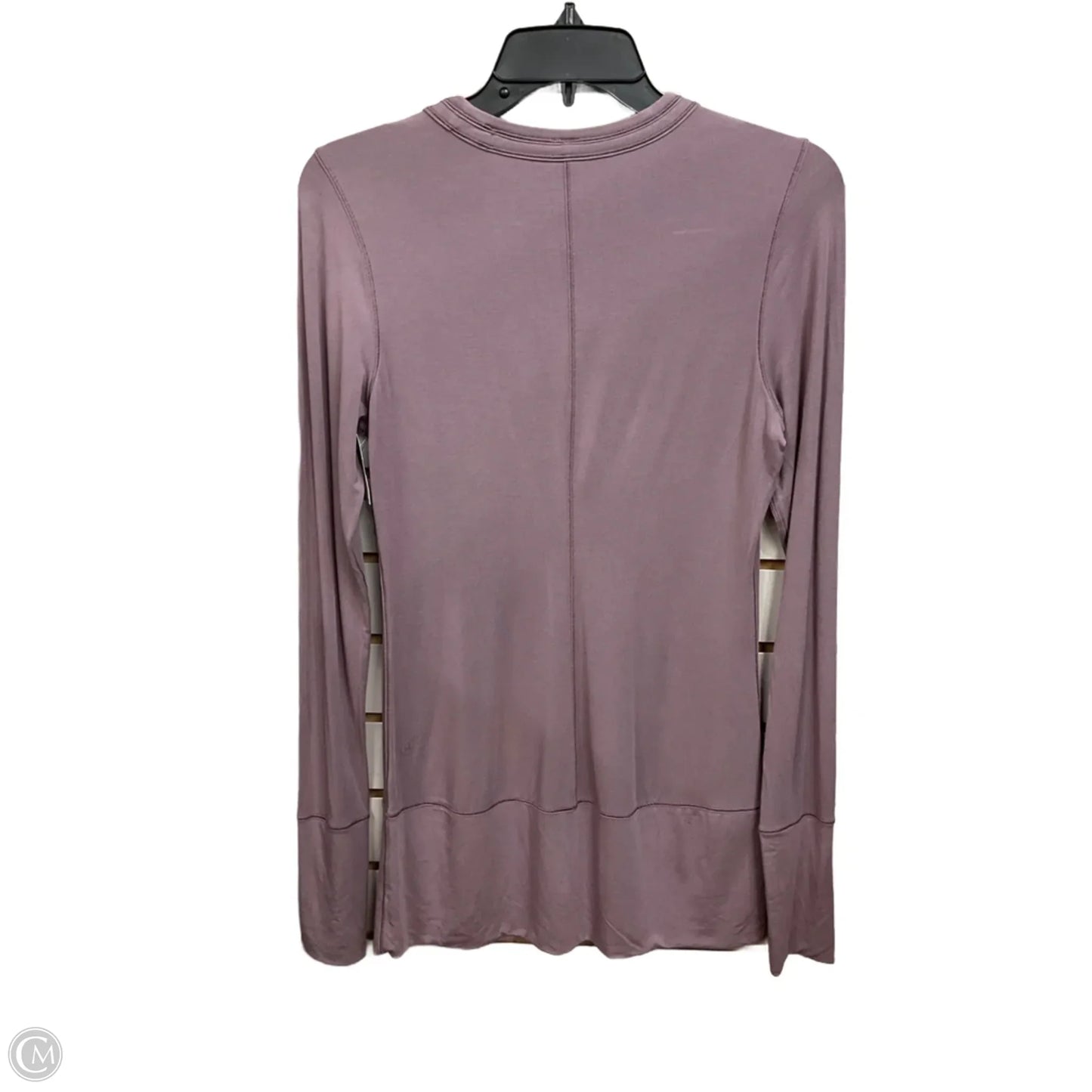 Athletic Top Long Sleeve Crewneck By Lululemon In Mauve, Size: S