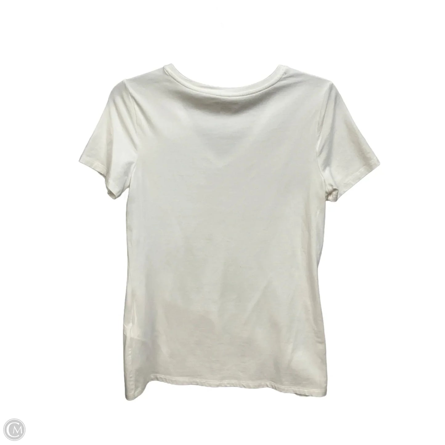 Top Short Sleeve Basic By Amazon Essentials In White, Size: S