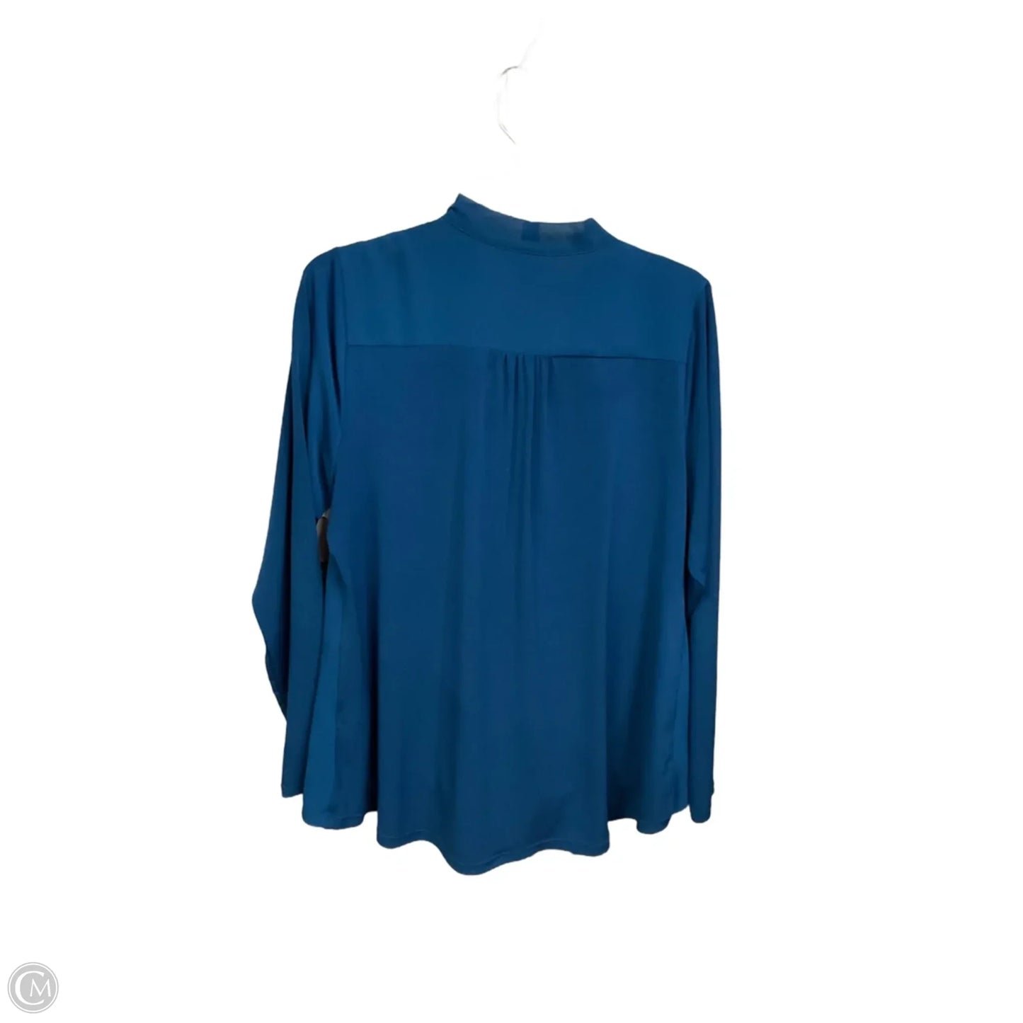 Top Long Sleeve By Alfani In Blue, Size: L