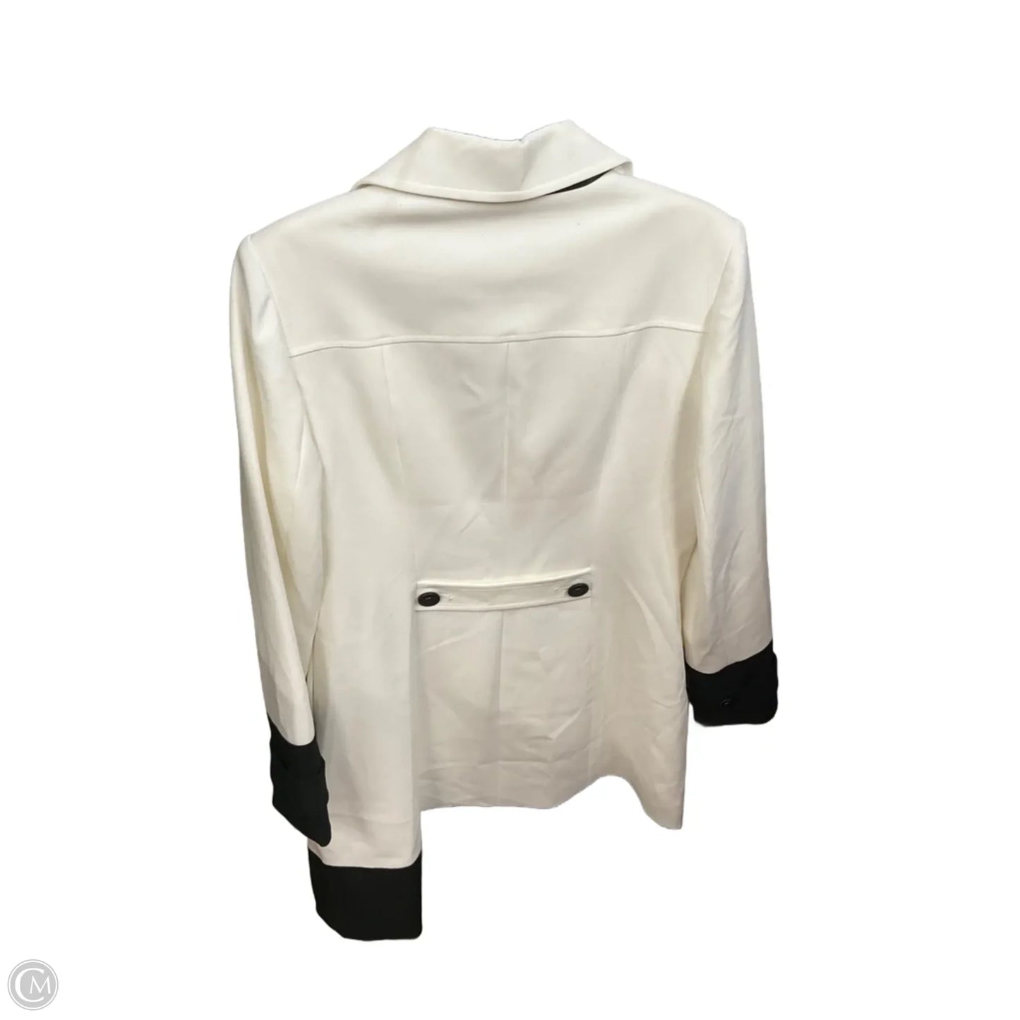 Coat Peacoat By White House Black Market In Ivory, Size: M