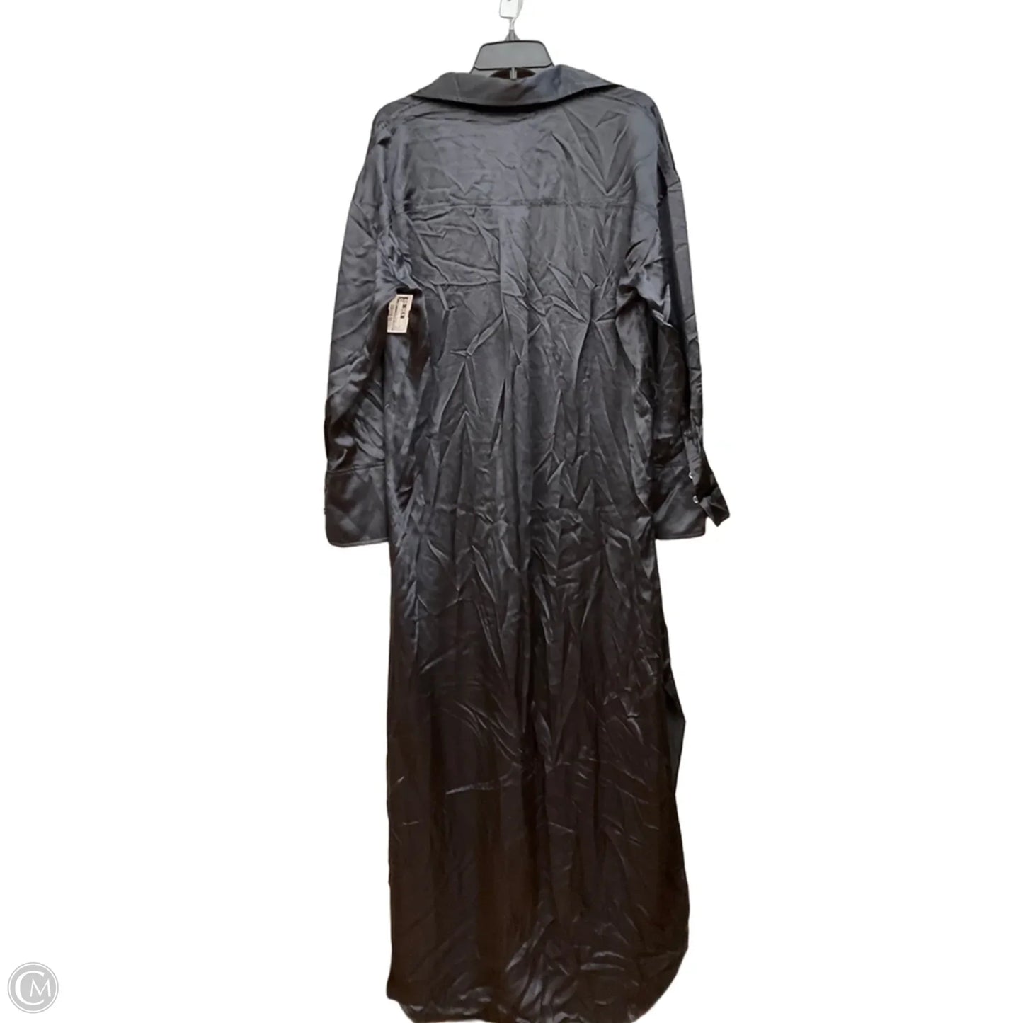 Dress Casual Maxi By Banana Republic In Grey, Size: L