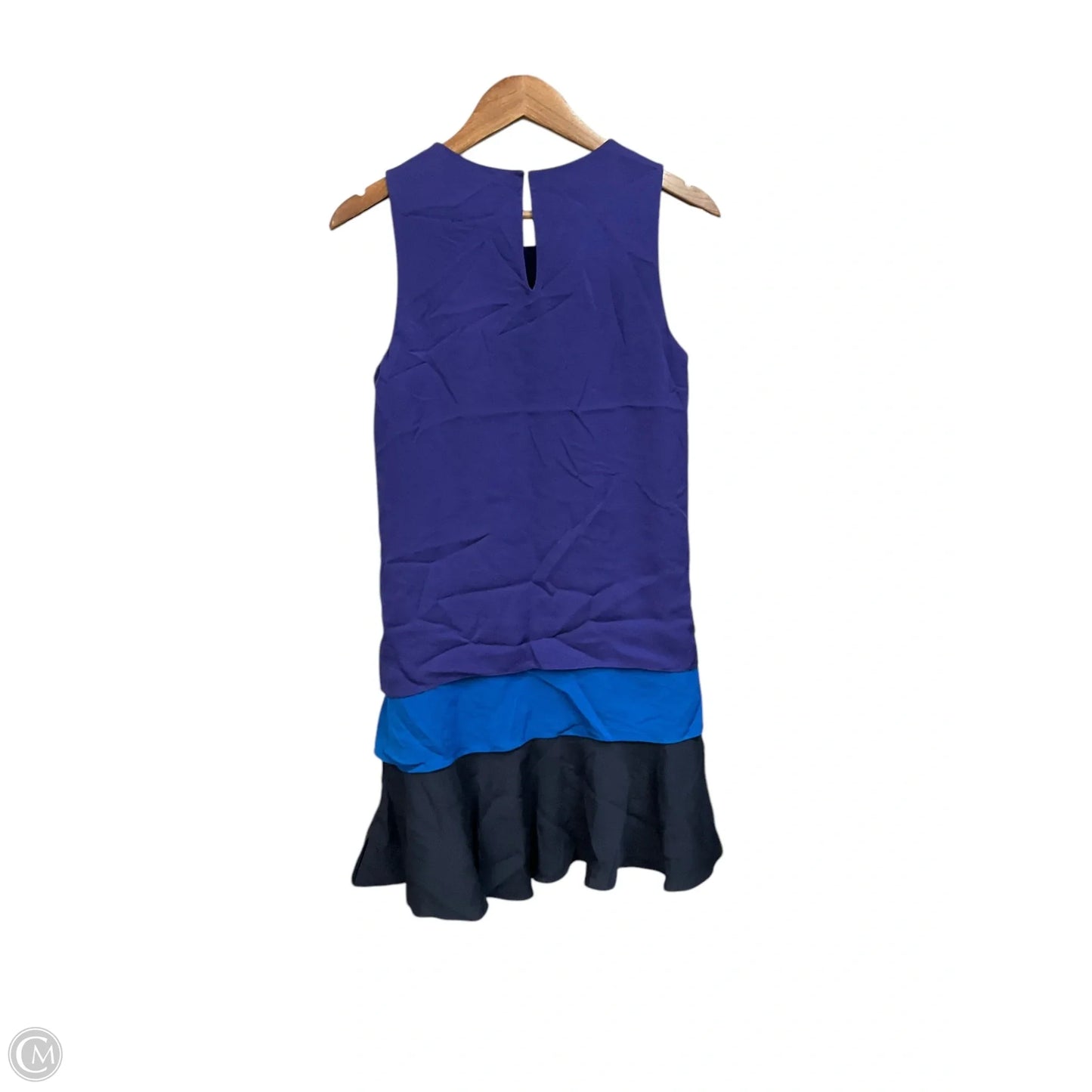 Dress Designer By Diane Von Furstenberg In Blue & Purple, Size: S
