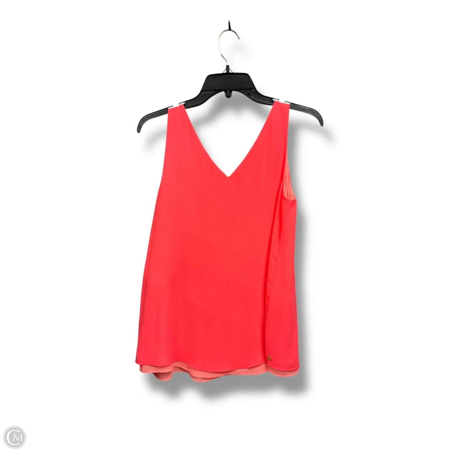 Top Sleeveless Designer By Lilly Pulitzer In Orange, Size: Xs