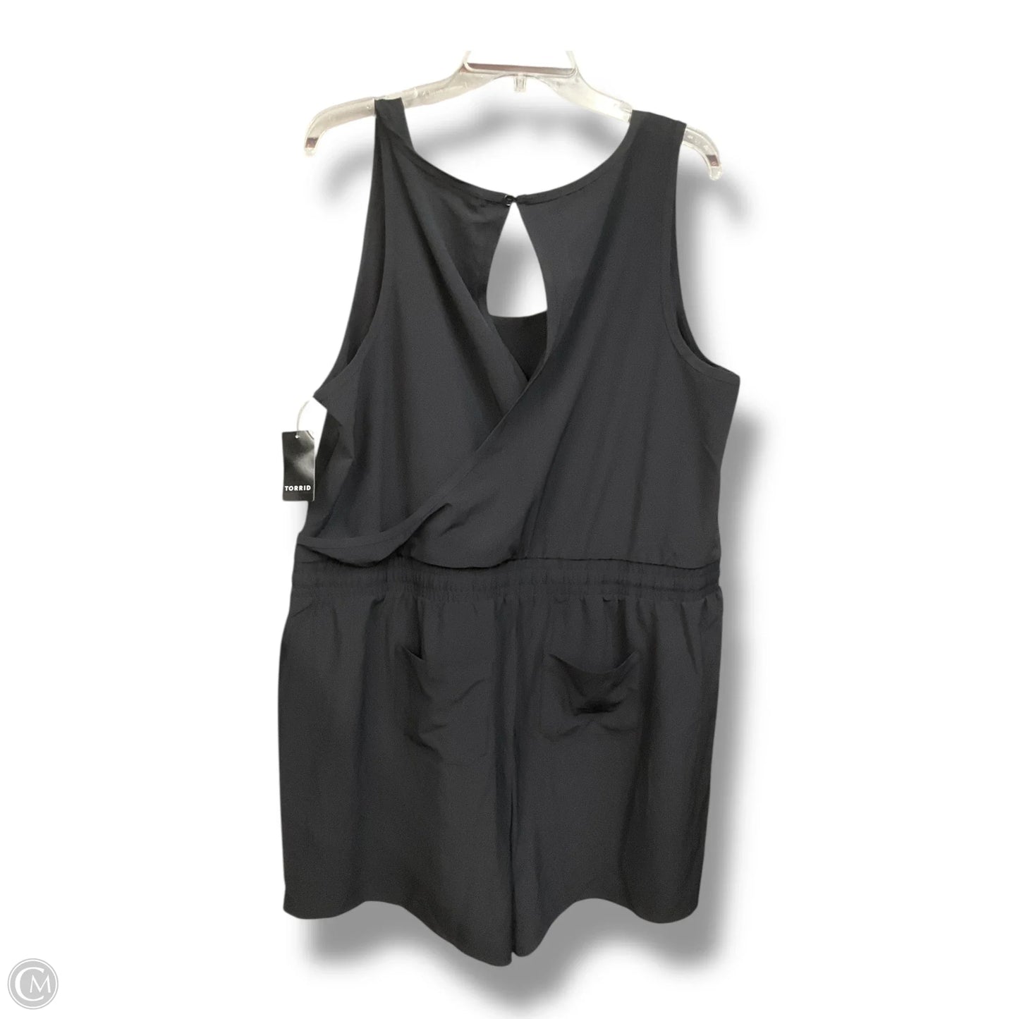 Romper By Torrid In Black, Size: 2x