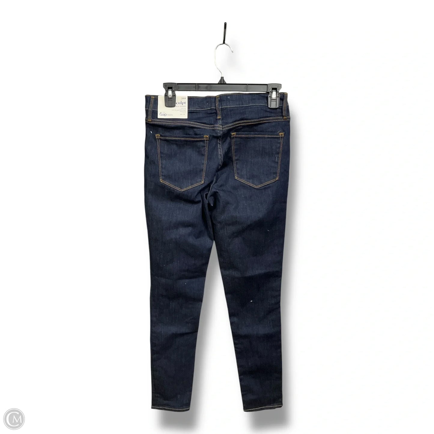 Jeans Skinny By Gap In Blue Denim, Size: 6
