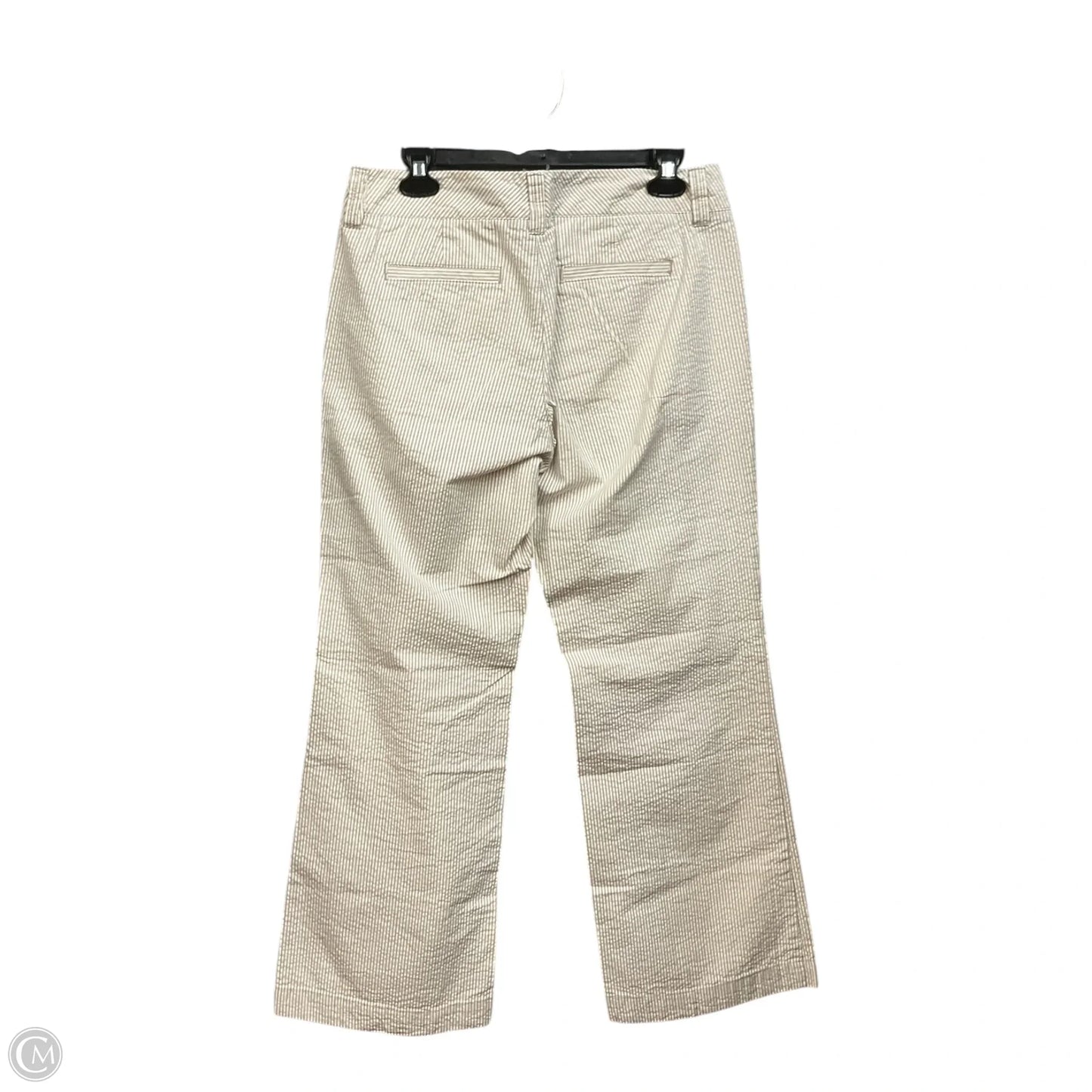 Pants Wide Leg By Tommy Hilfiger In Striped Pattern, Size: 8