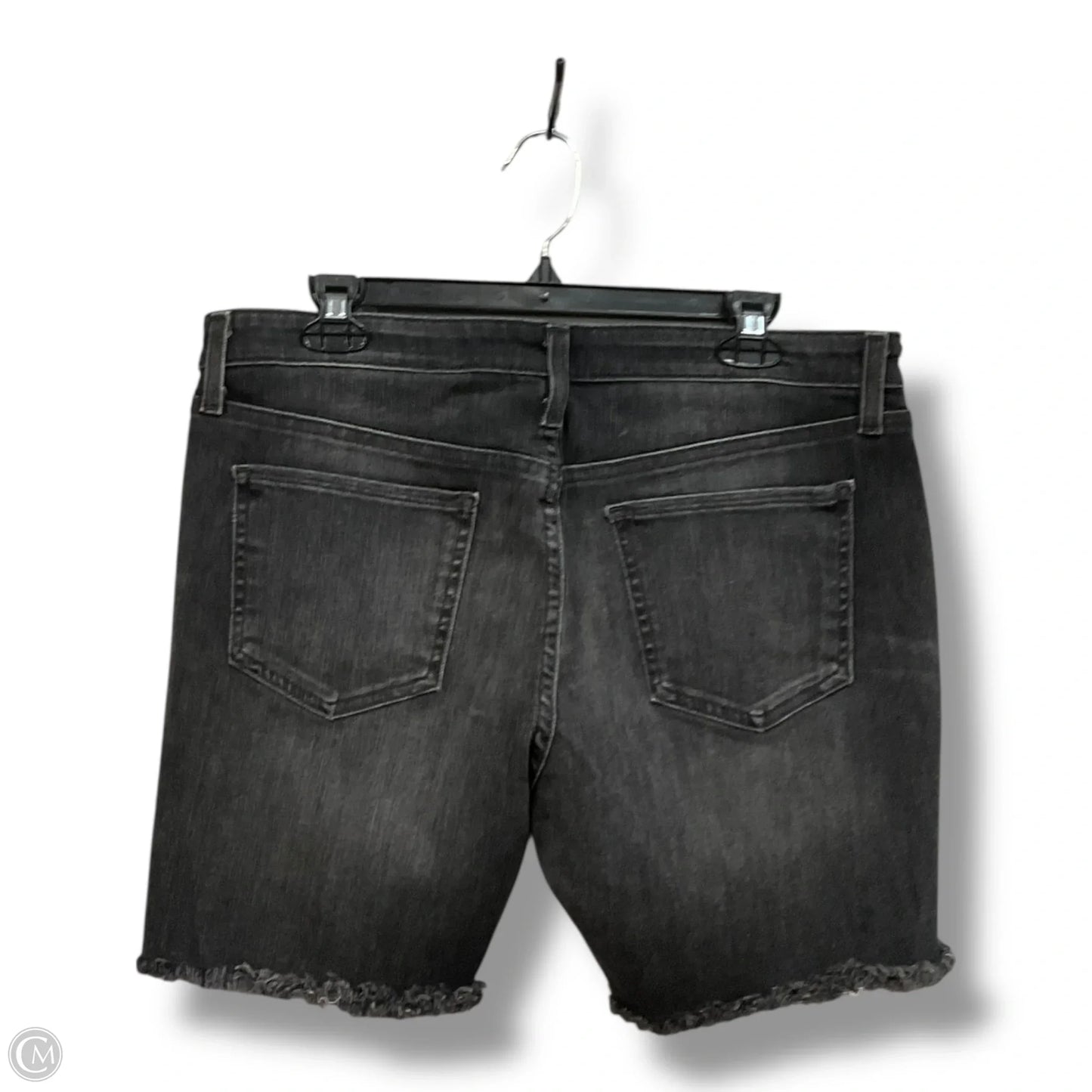 Shorts By Mossimo In Black Denim, Size: 12