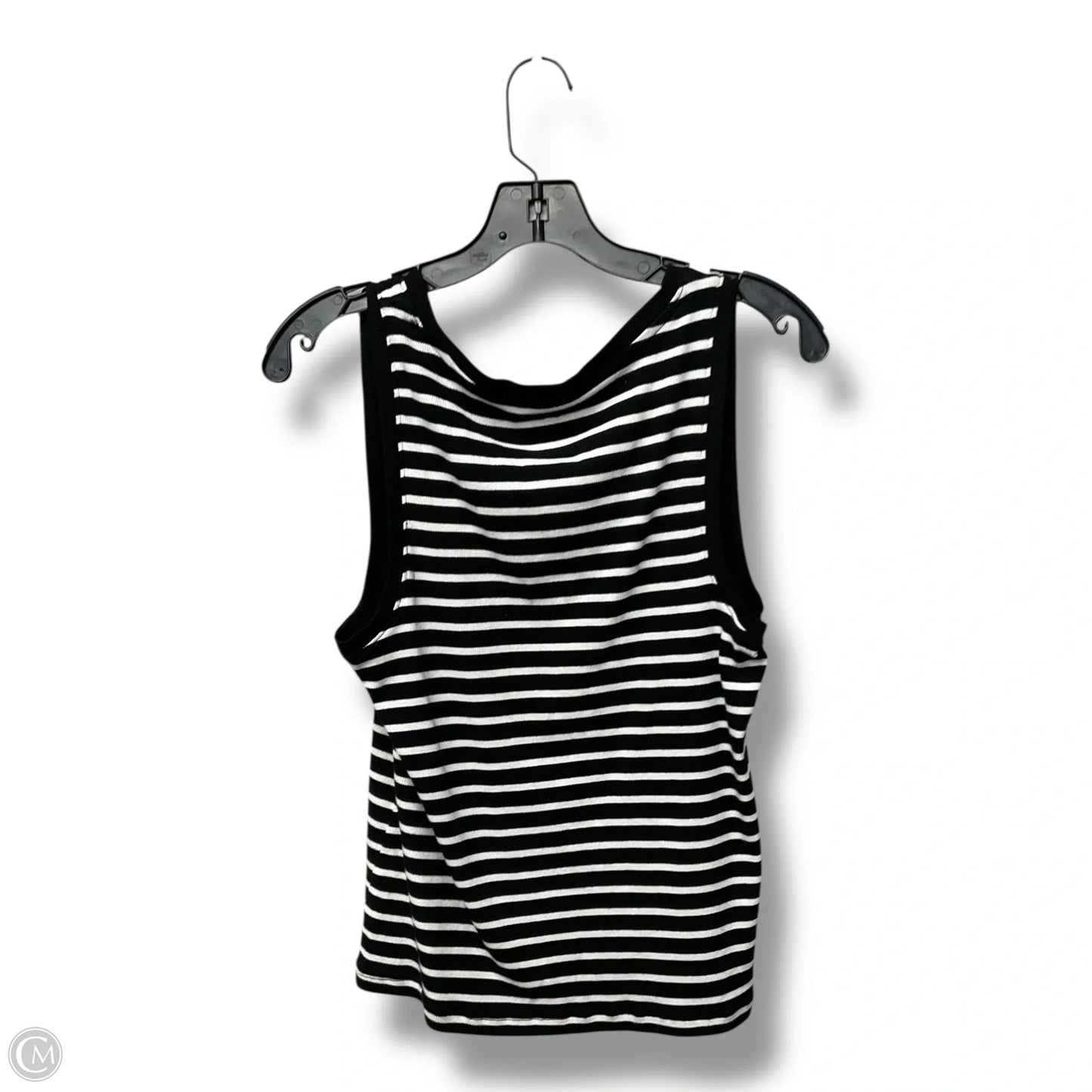 Top Sleeveless By Loft In Striped Pattern, Size: Xl