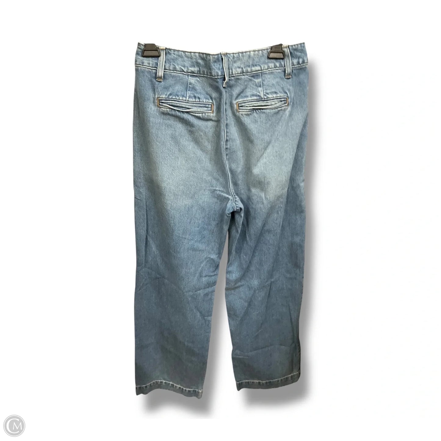 Jeans Wide Leg By J. Crew In Blue Denim, Size: 4