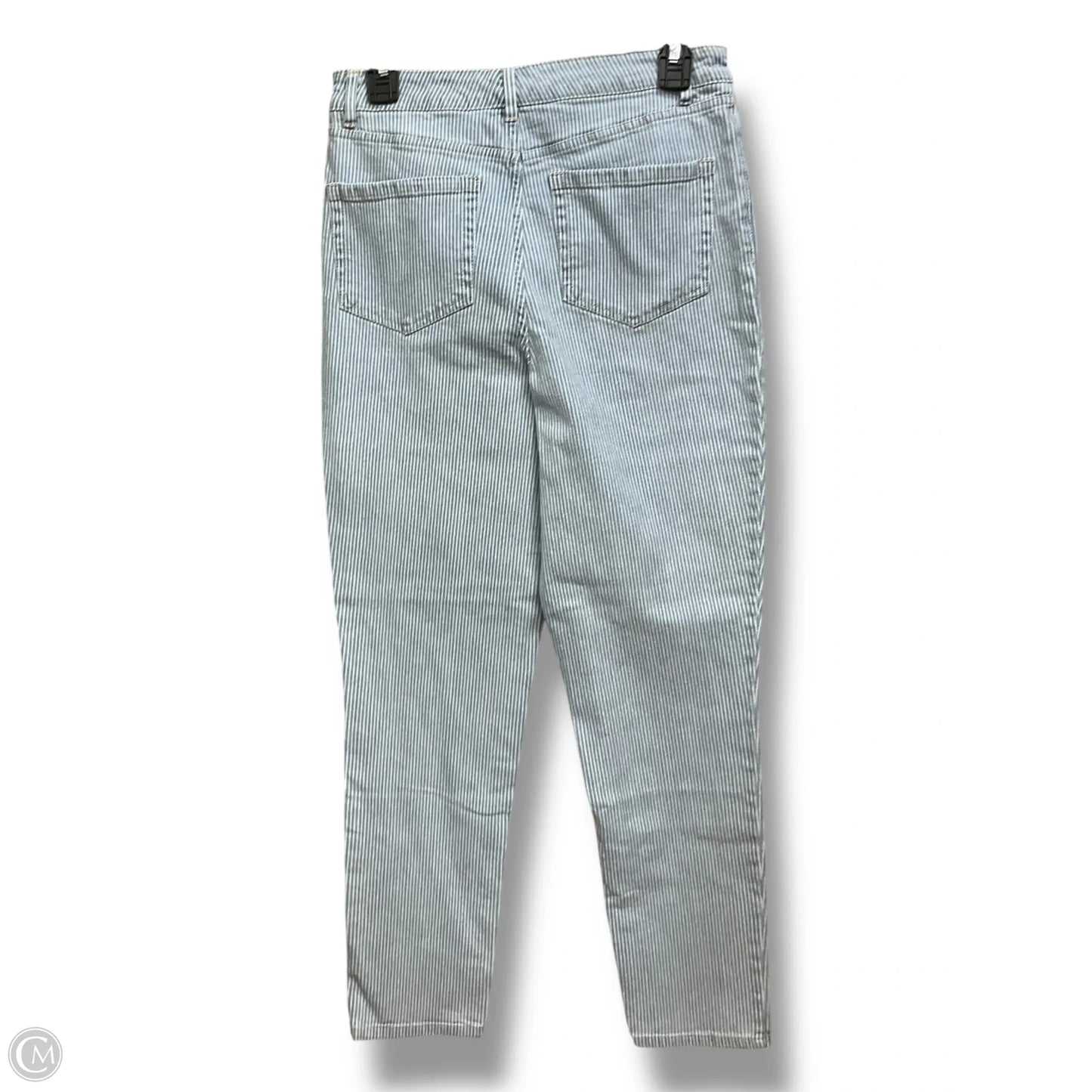 Jeans Boyfriend By Clothes Mentor In Striped Pattern, Size: 6