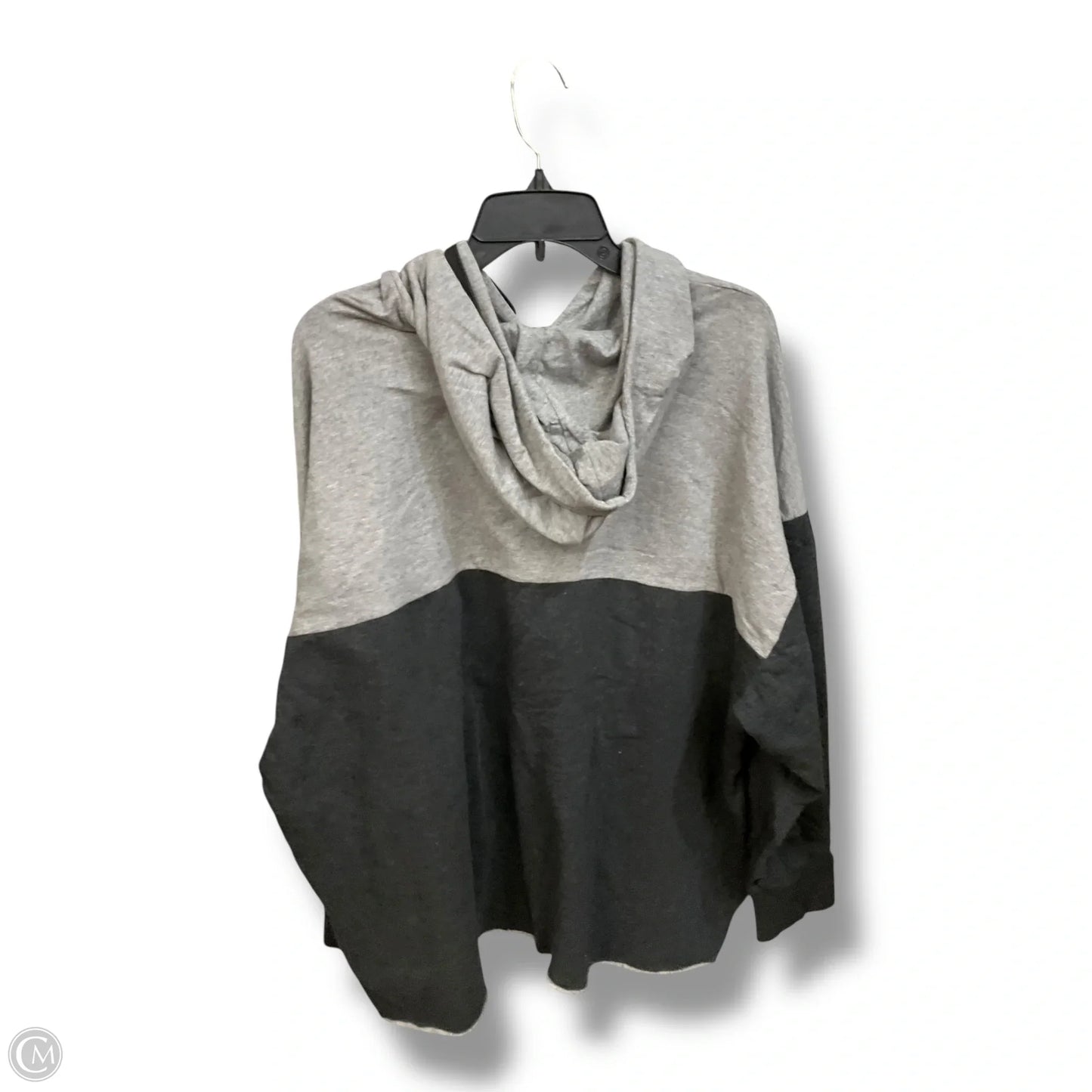 Sweatshirt Hoodie By Torrid In Grey, Size: 3x