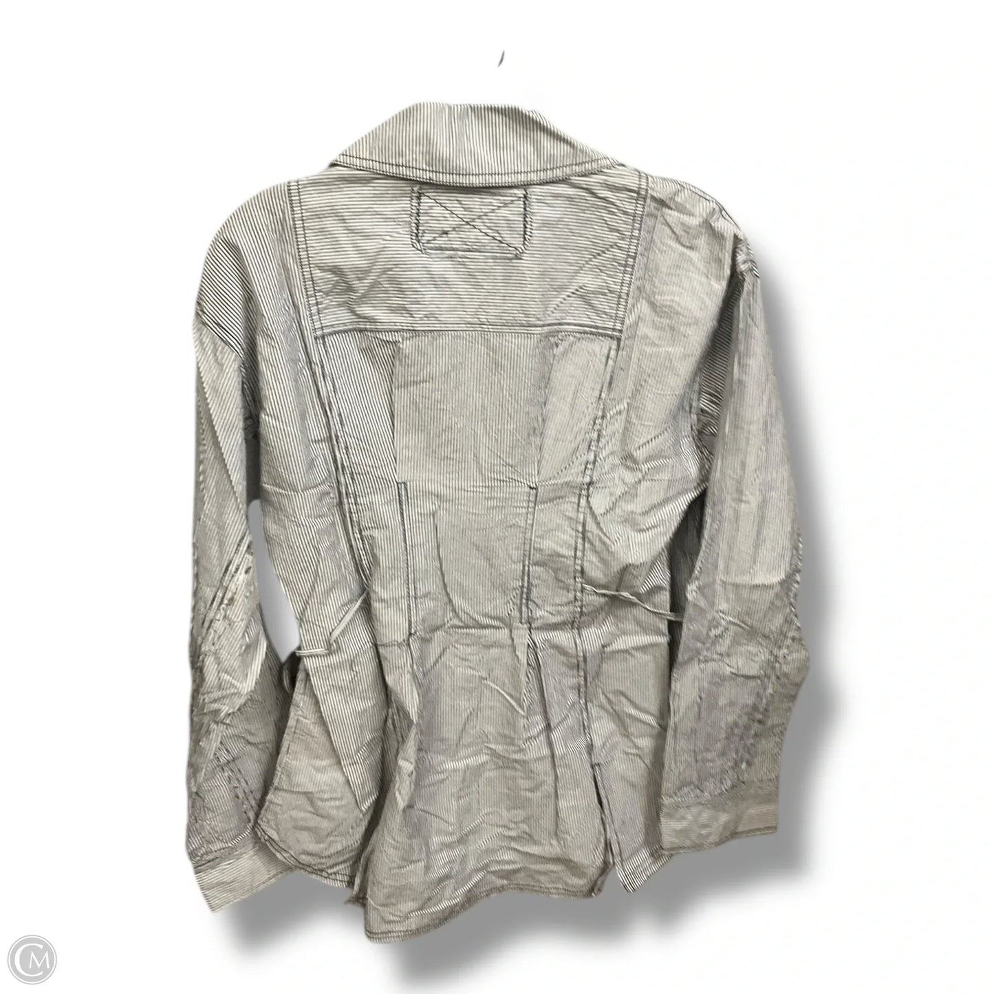 Blouse Long Sleeve By We The Free In Striped Pattern, Size: Xs