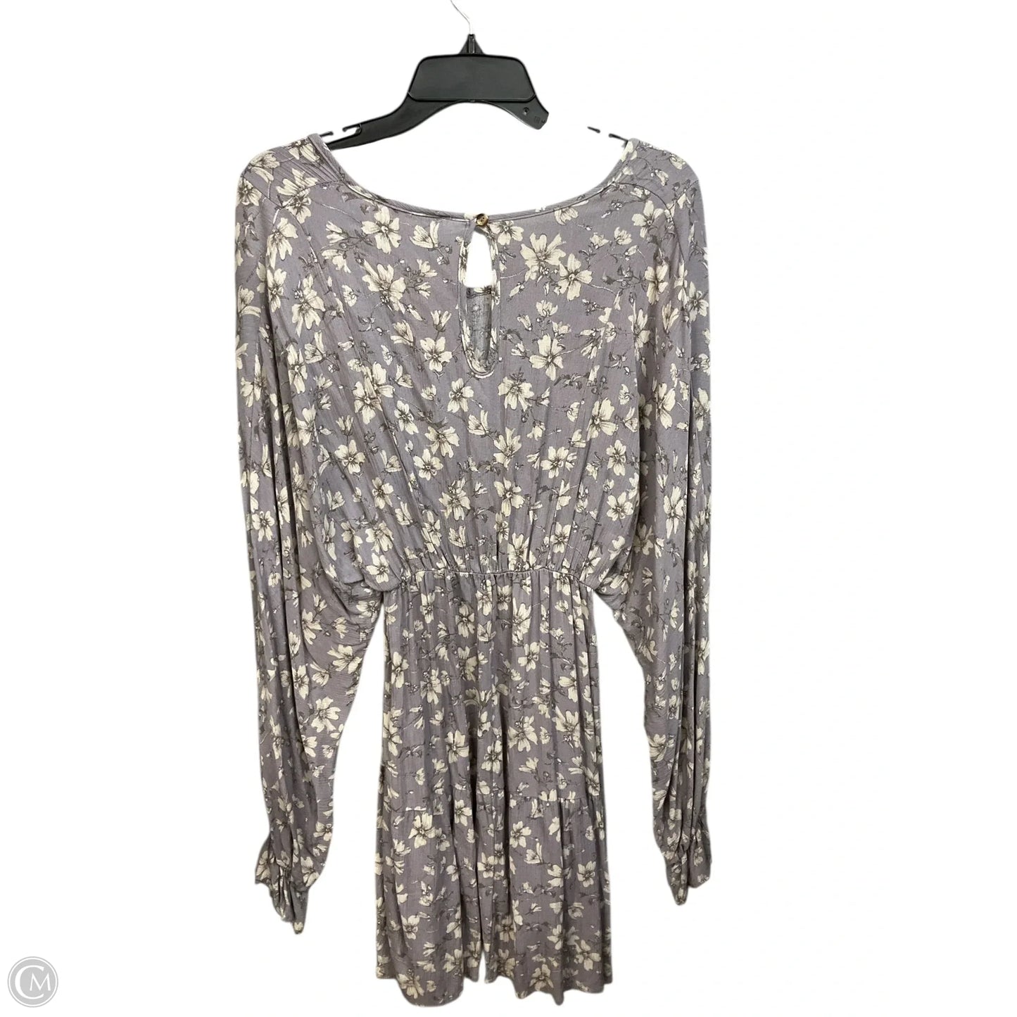 Dress Casual Short By Veveret In Floral Print, Size: M