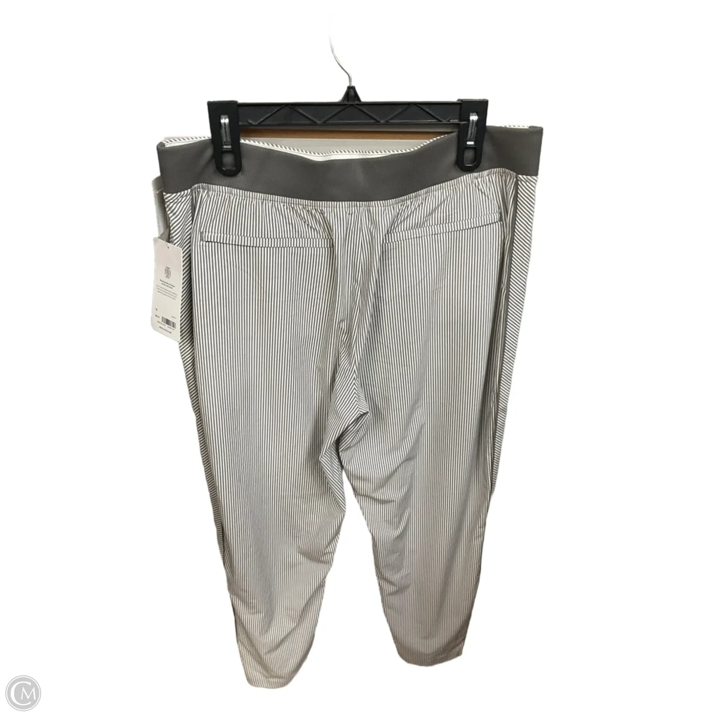 Athletic Pants By Athleta In Striped Pattern, Size: Xl