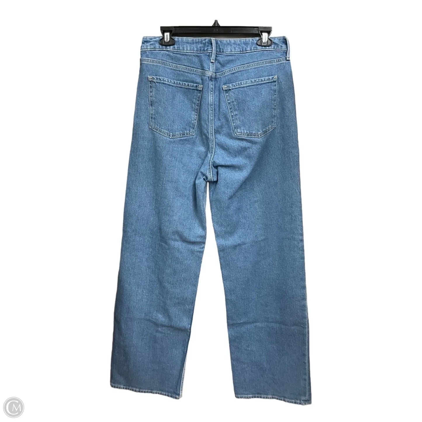 Jeans Wide Leg By Old Navy In Blue Denim, Size: 8l