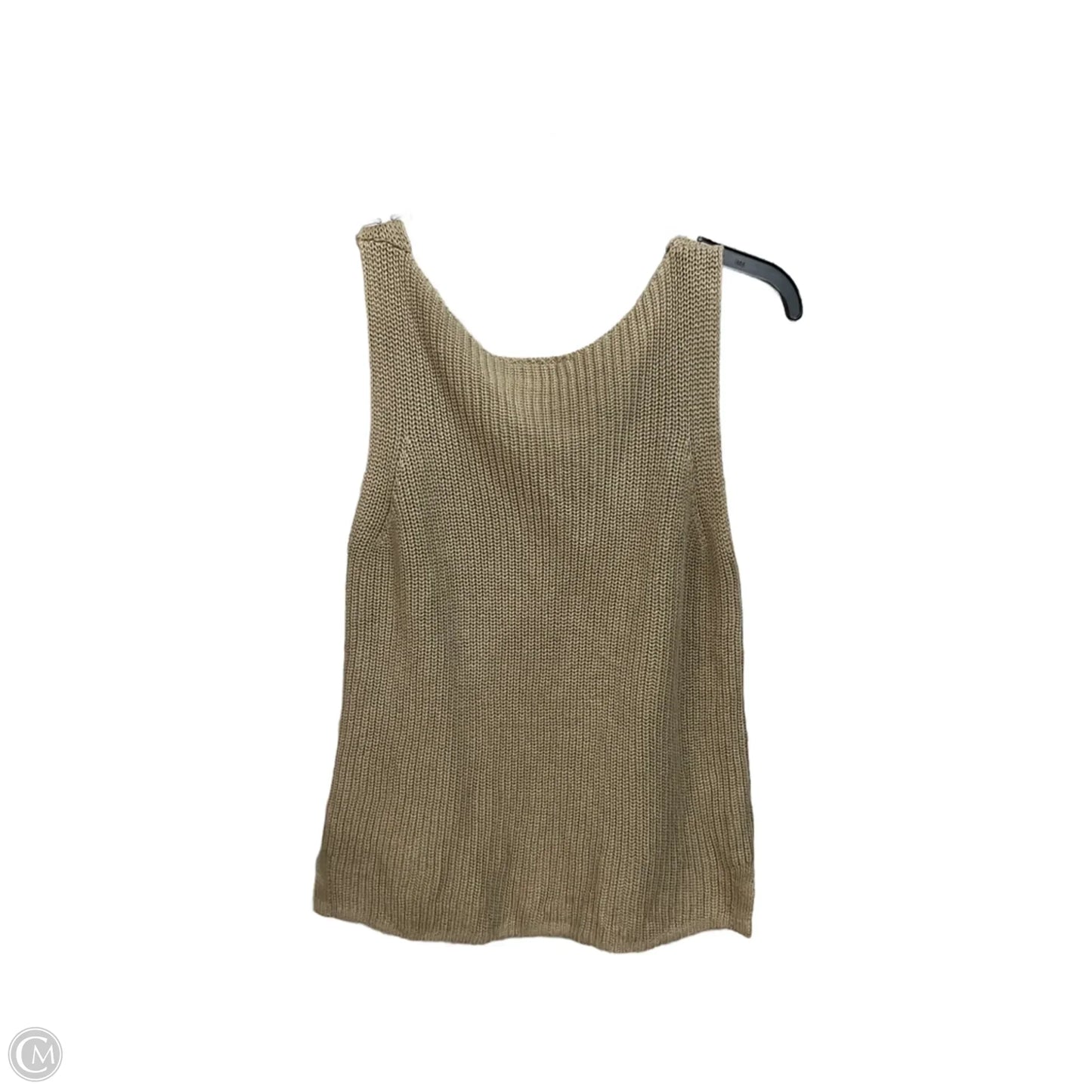 Vest Sweater By Loft In Beige, Size: Xs