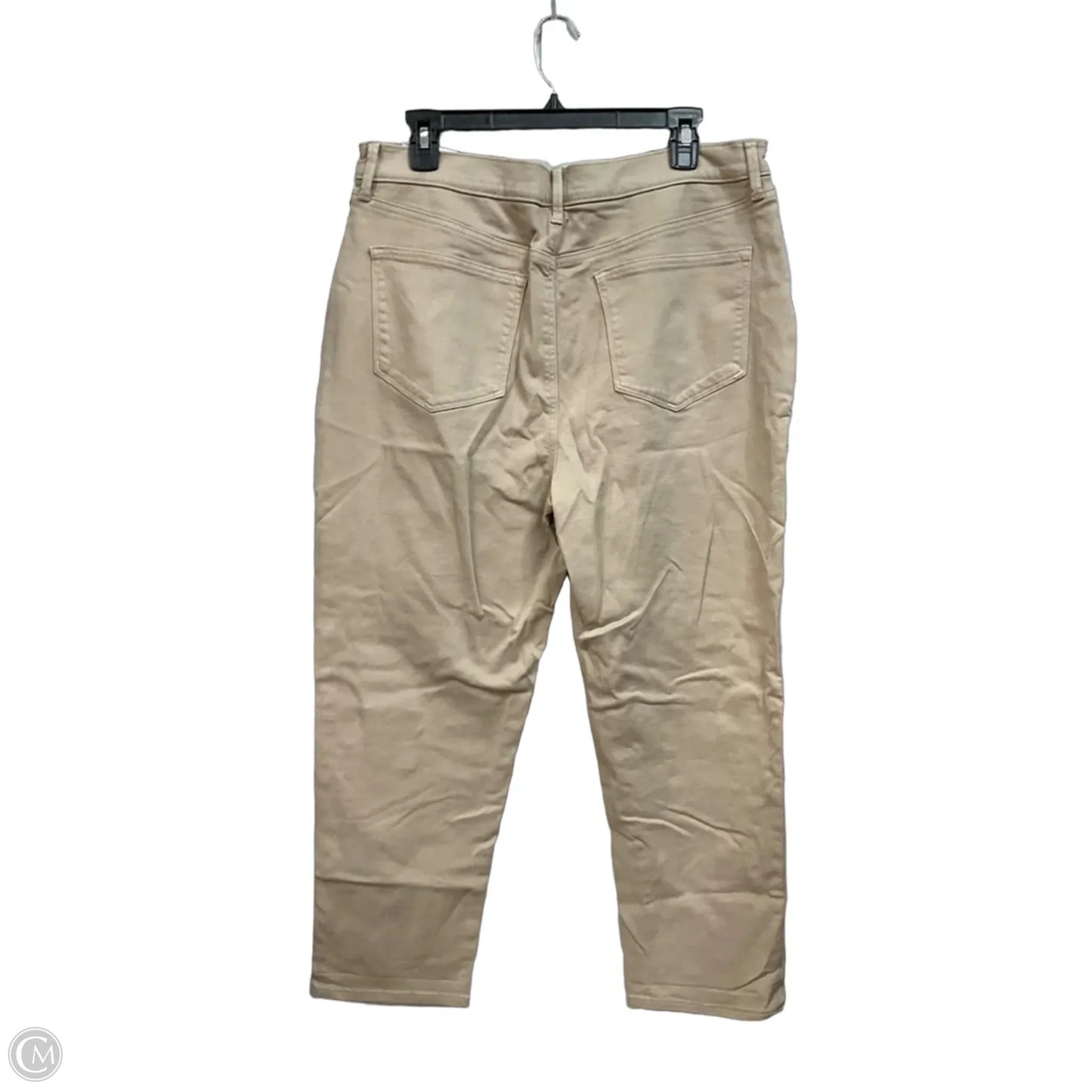 Jeans Boyfriend By Sonoma In Beige, Size: 14