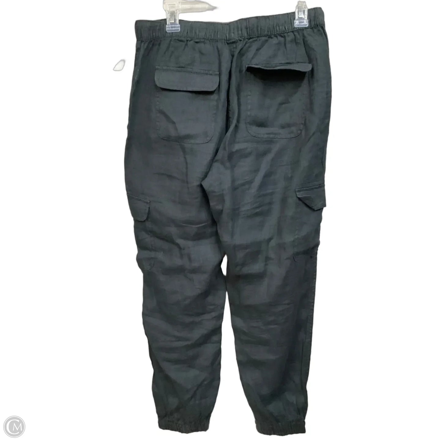 Pants Linen By Nicole Miller In Black, Size: 12