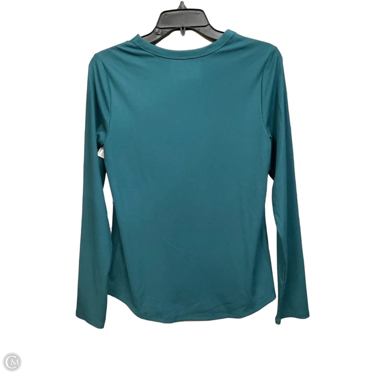 Top Long Sleeve Basic By No Boundaries In Teal, Size: L