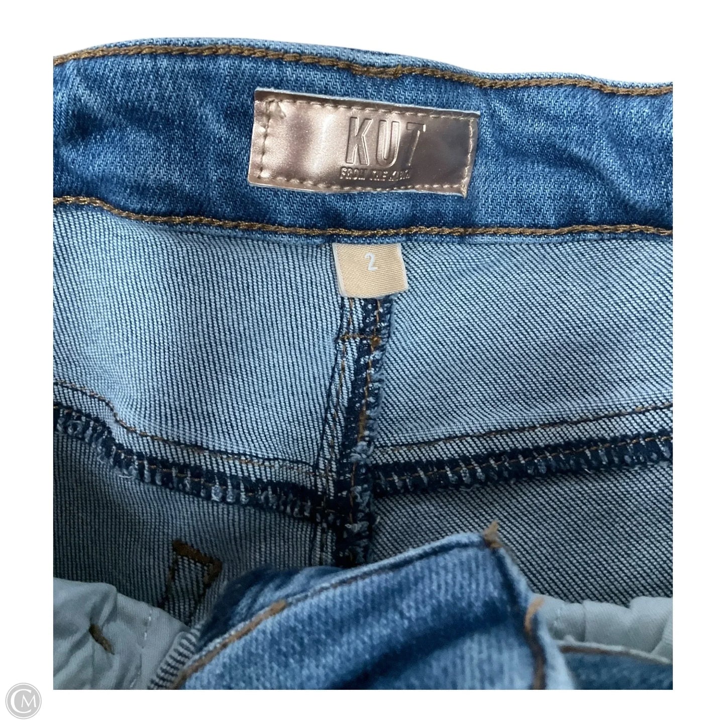 Capris By Kut In Blue Denim, Size: 2