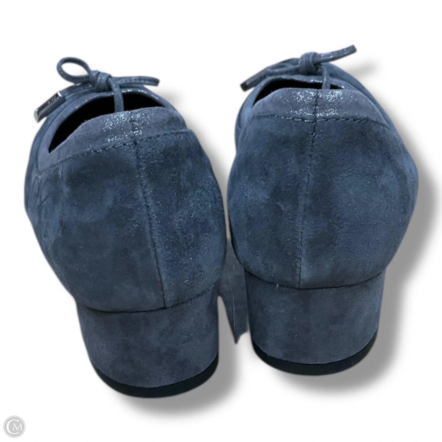 Shoes Heels Block By Agl In Grey, Size: 6.5