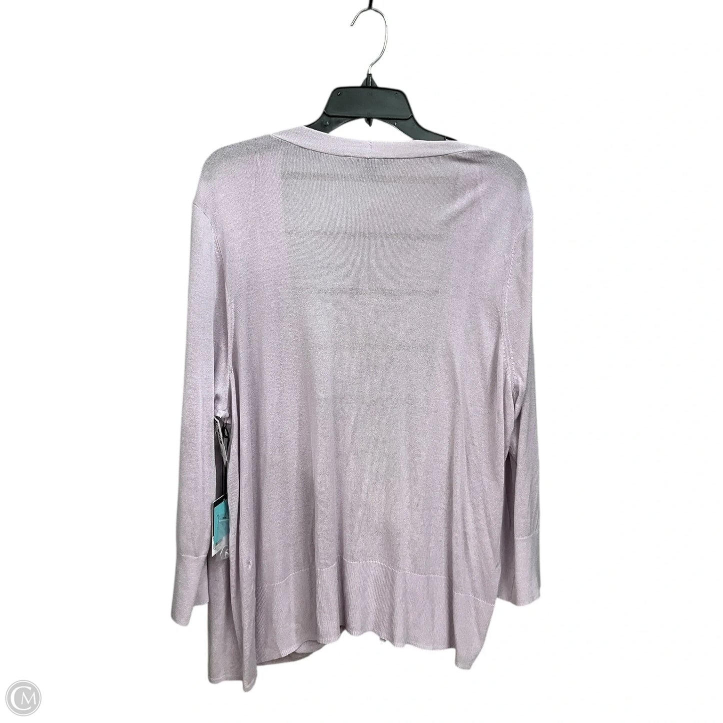 Cardigan By Simply Vera In Purple, Size: 1x