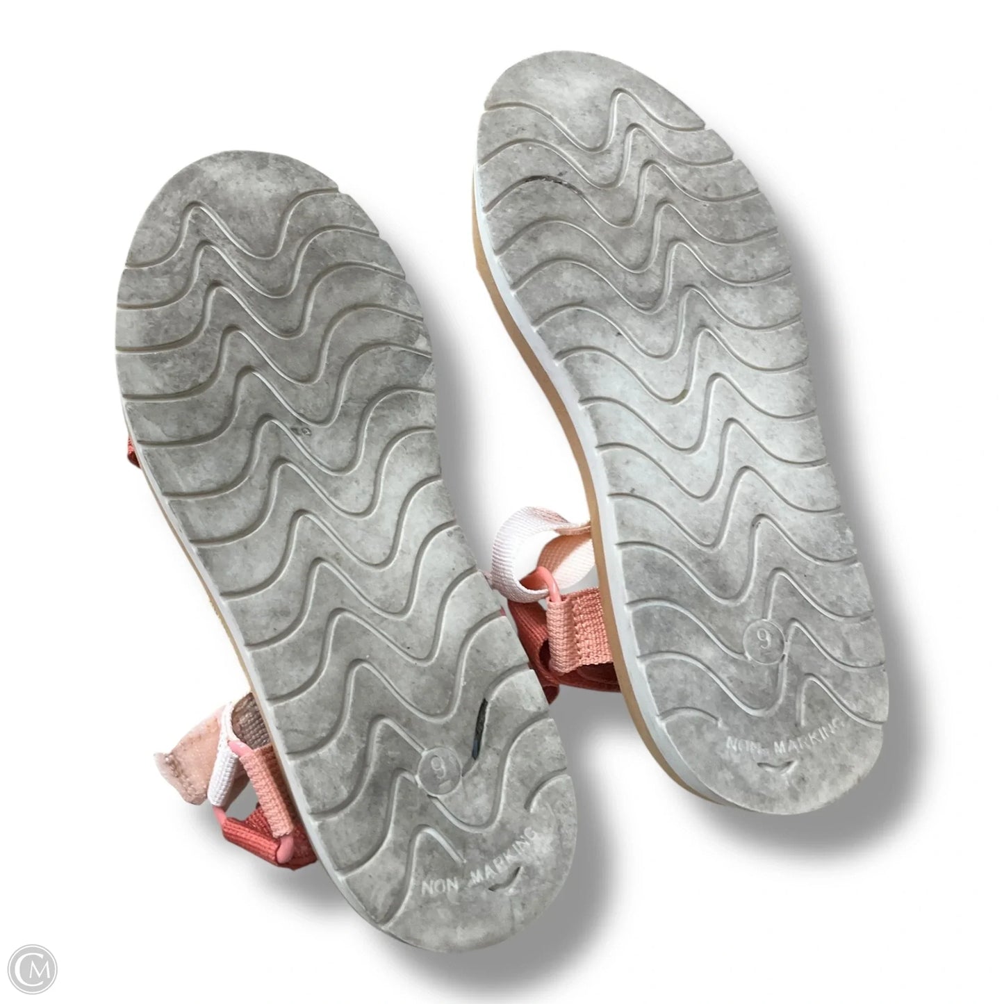 Sandals Flats By Universal Thread In Tan, Size: 9