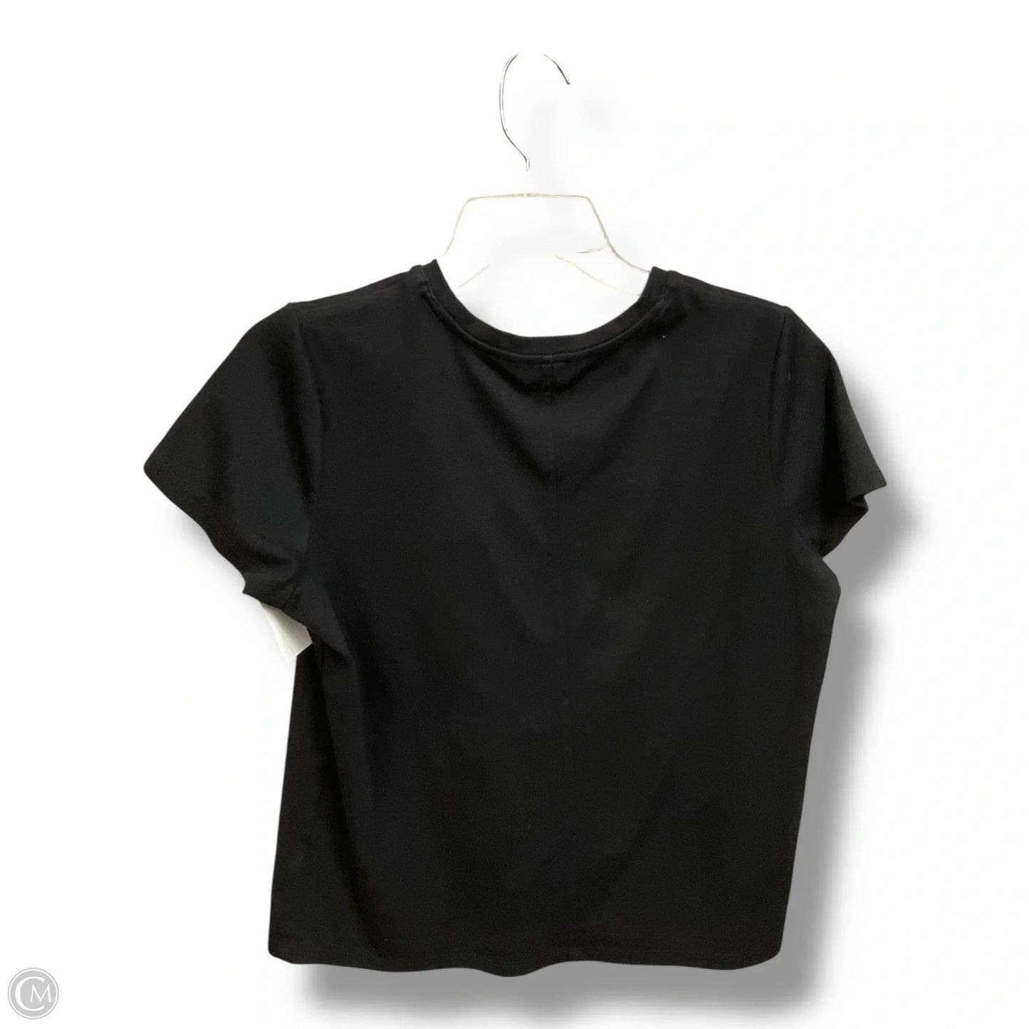 Top Short Sleeve Basic By Liverpool In Black, Size: M