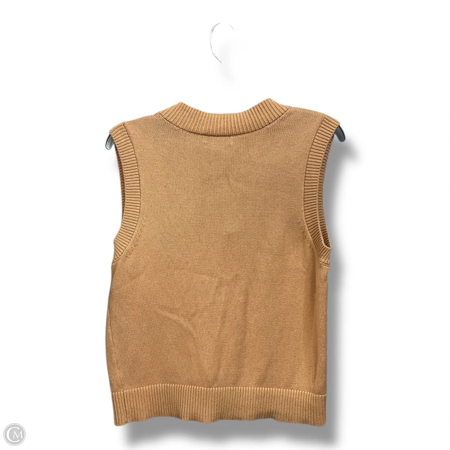 Vest Sweater By 525 In Brown, Size: S