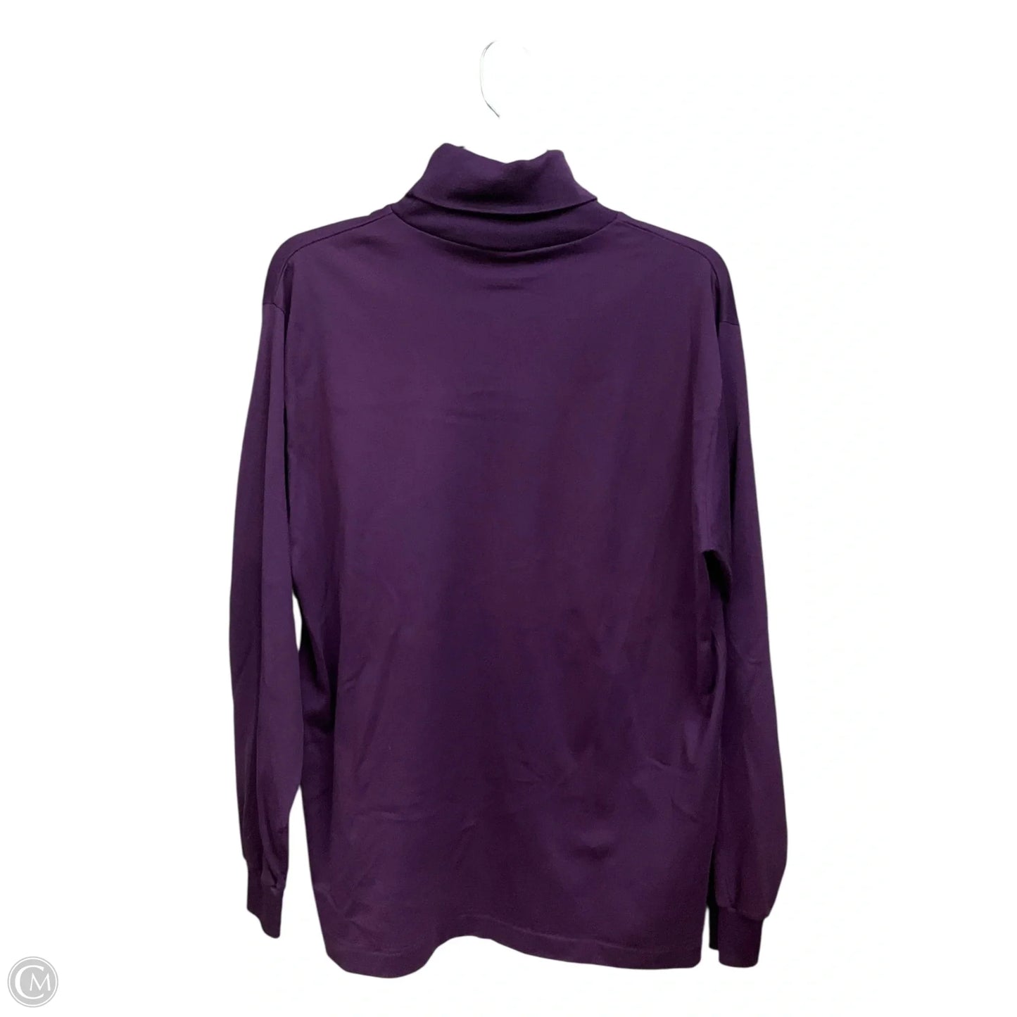 Top Long Sleeve Basic By Clothes Mentor In Purple, Size: L