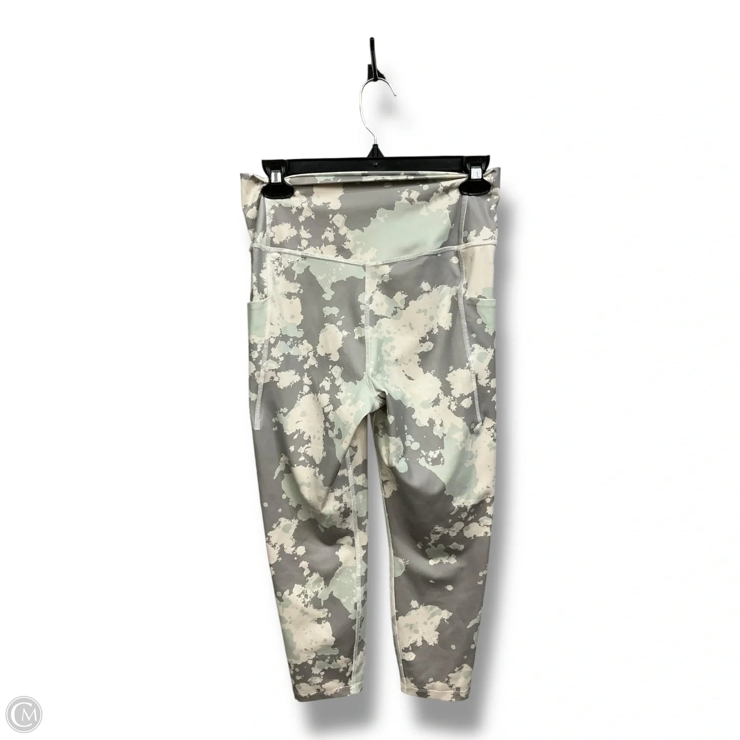 Athletic Leggings By The North Face In Green, Size: L