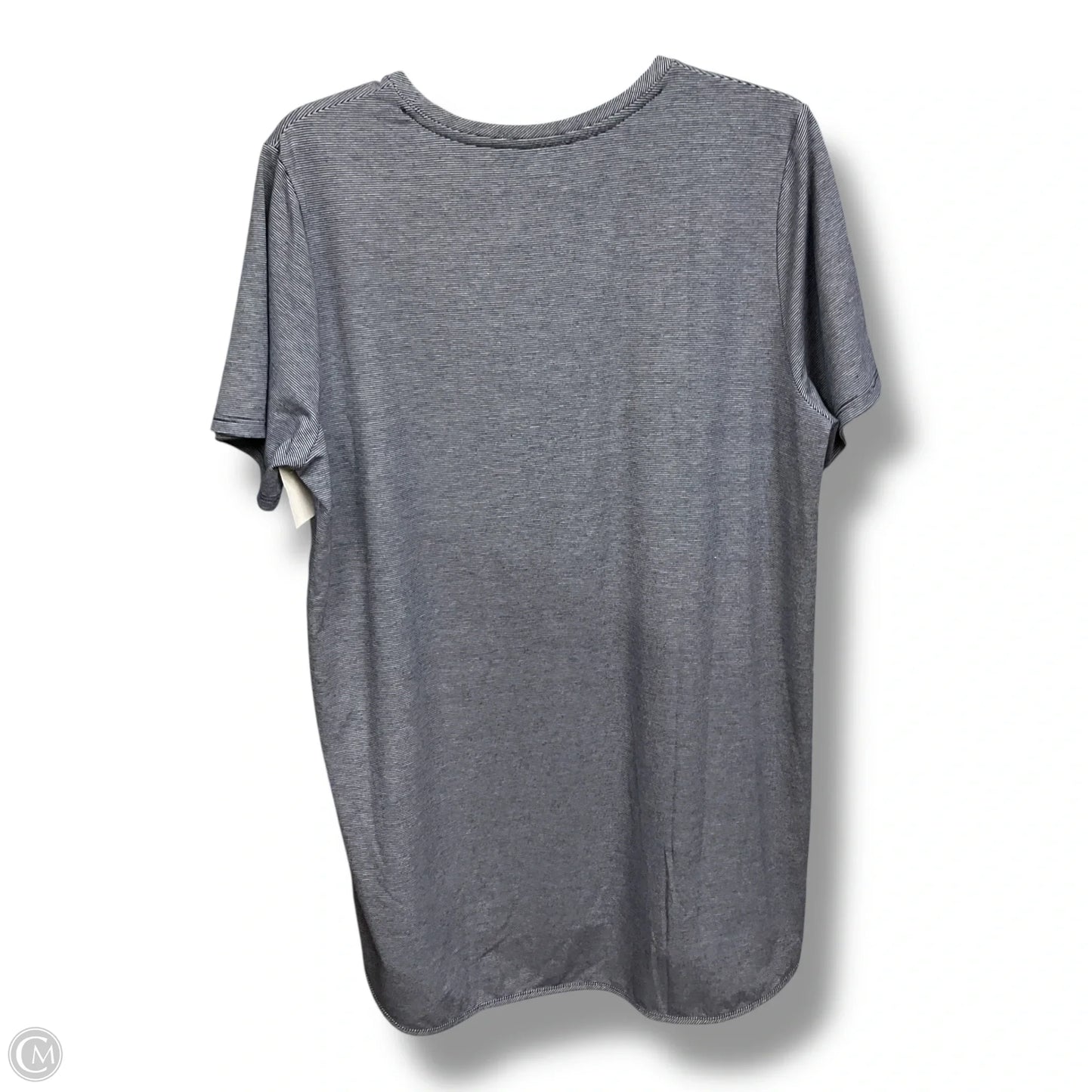 Top Short Sleeve Basic By Lands End In Blue, Size: Xl