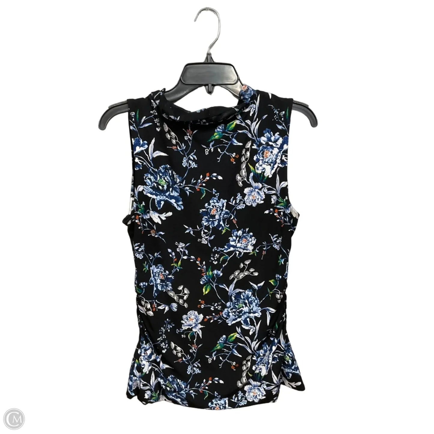 Top Sleeveless By White House Black Market In Floral Print, Size: M